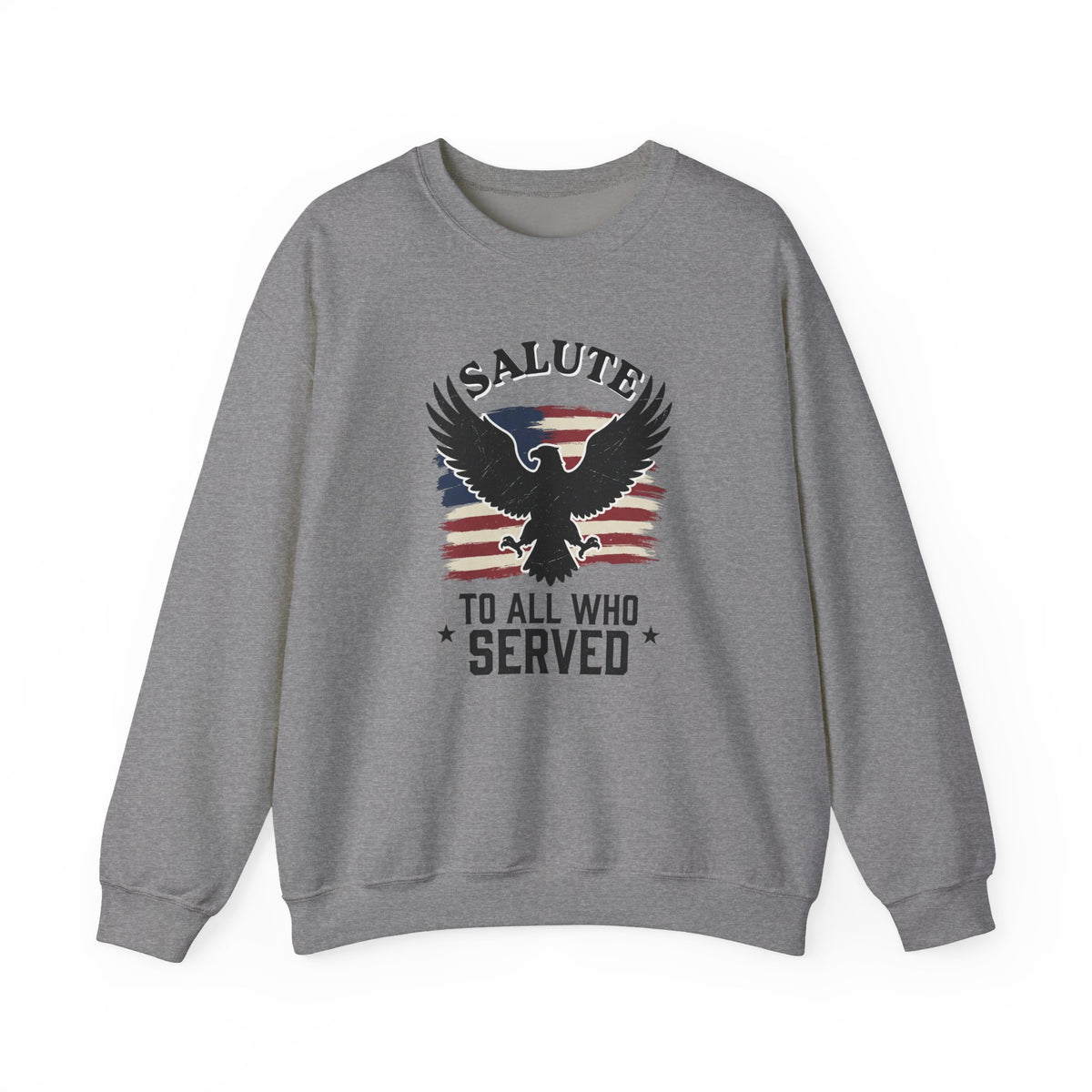 Salute To All Who Served Sweatshirt