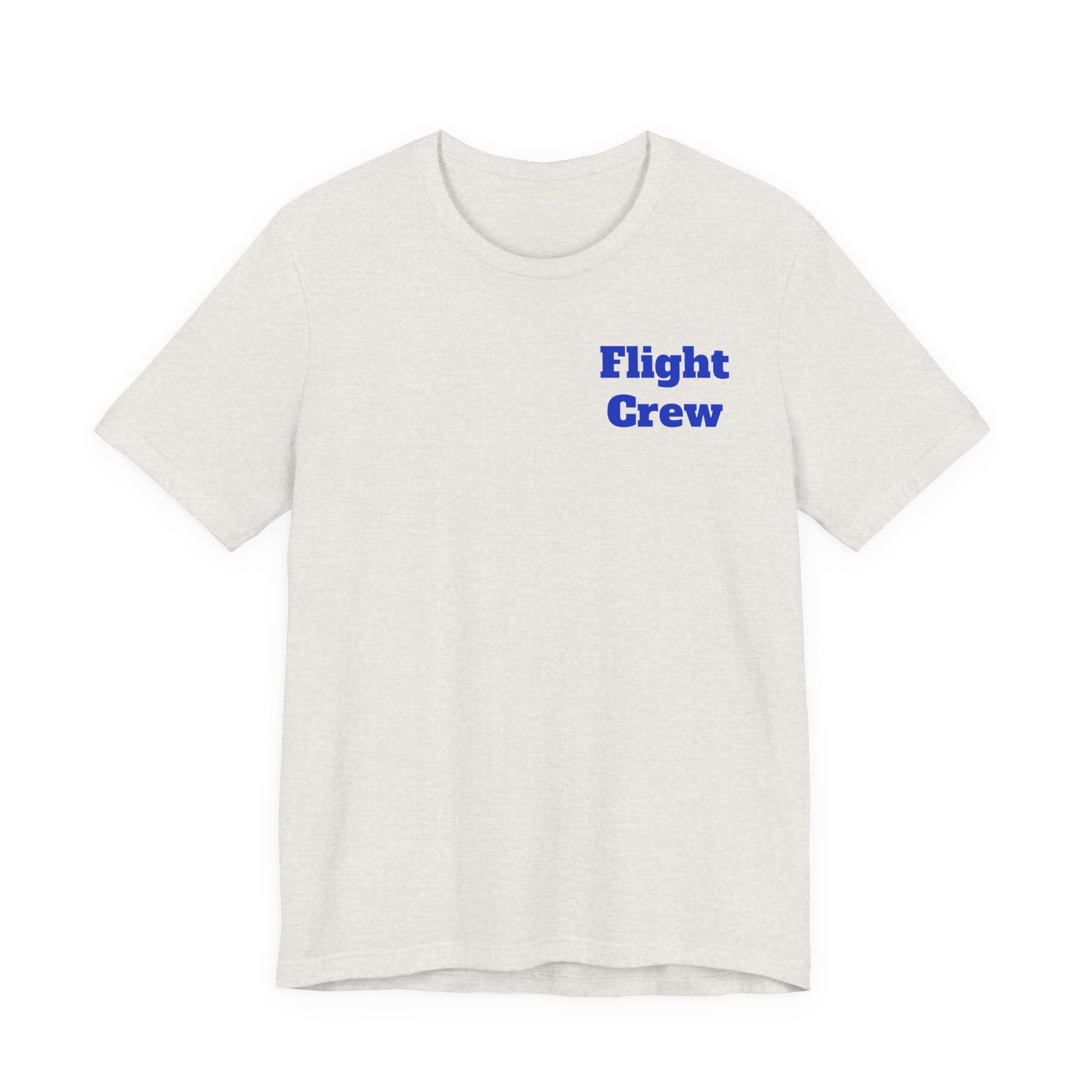 Patriotic Sunglasses & Mustache Flight Crew Tee