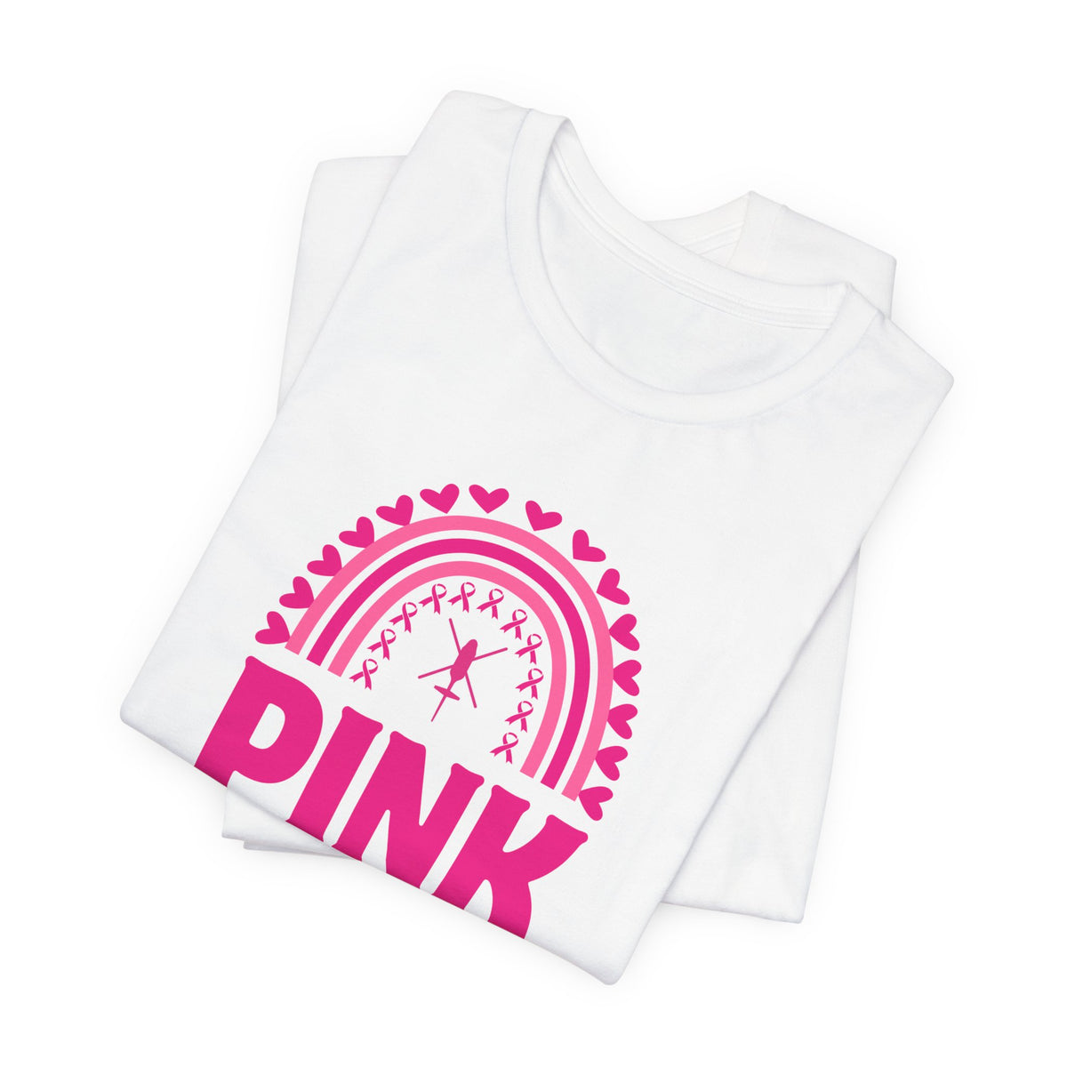 Pink October Breast Cancer Awareness Jersey Tee