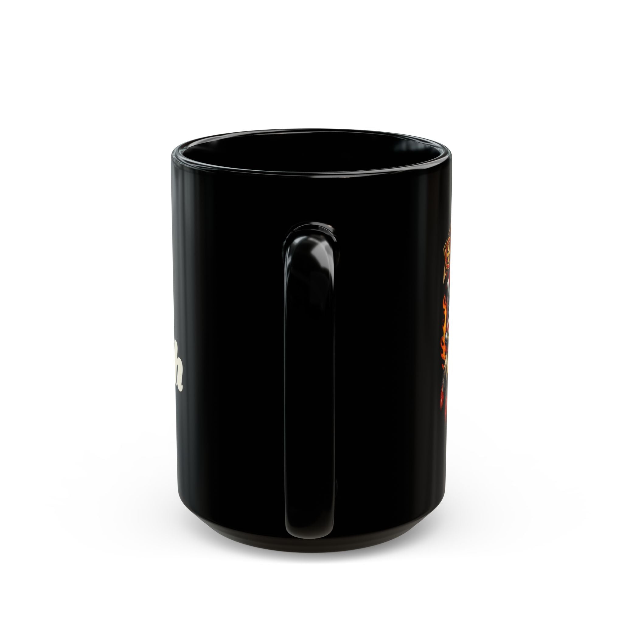 Personalized Fire & Iron Motorcycle Club Mug