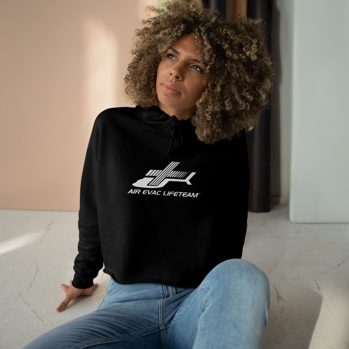 Women's Air Evac Lifeteam Cropped Fleece Hoodie