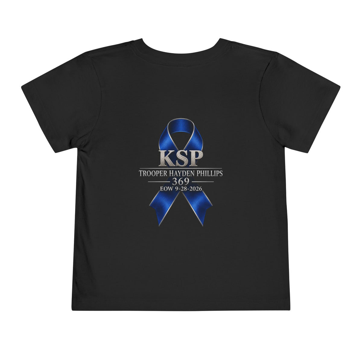 KSP Trooper Hayden Phillips Memorial Toddler Tee