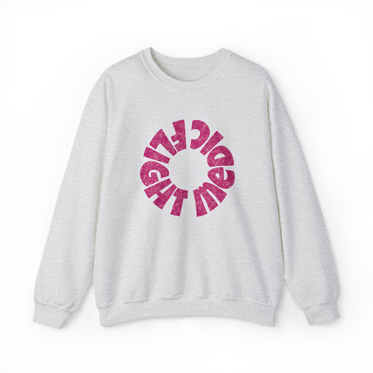 Pink Glitter "Flight Medic" Sweatshirt