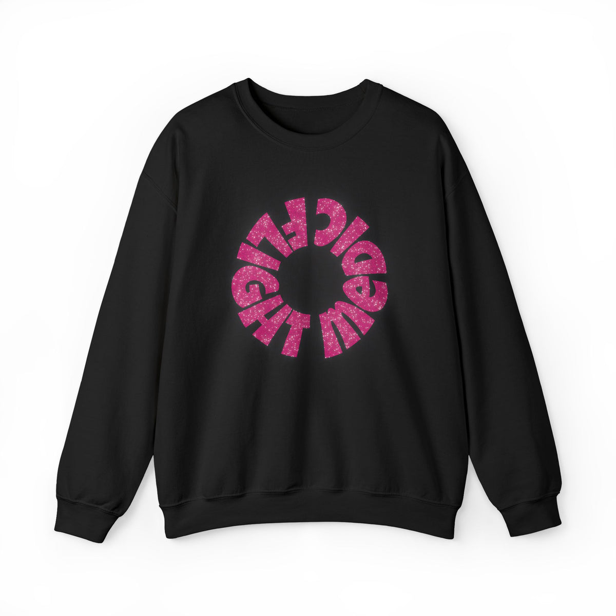 Pink Glitter "Flight Medic" Sweatshirt