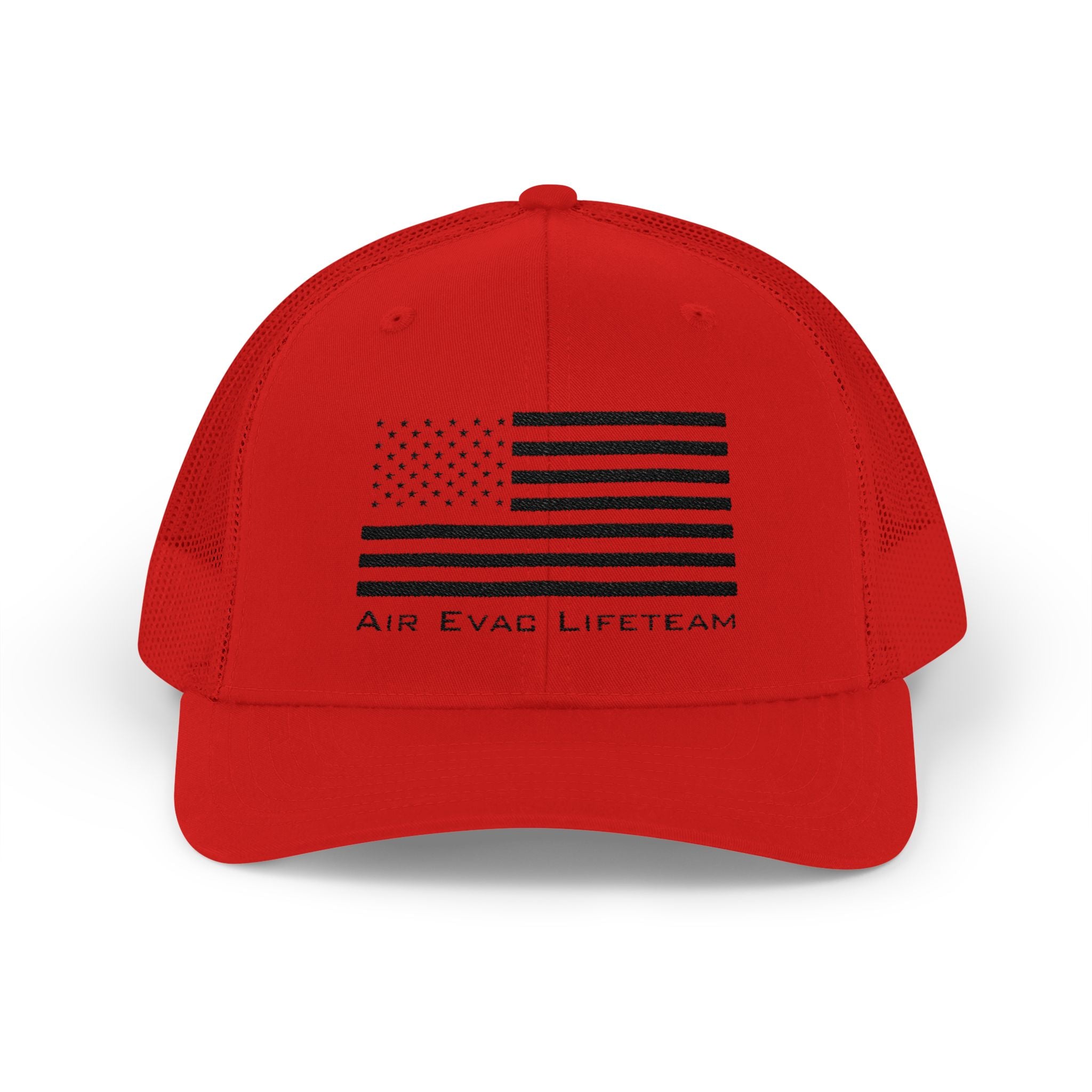 Air Evac Lifeteam Patriotic Embroidered Trucker Hat