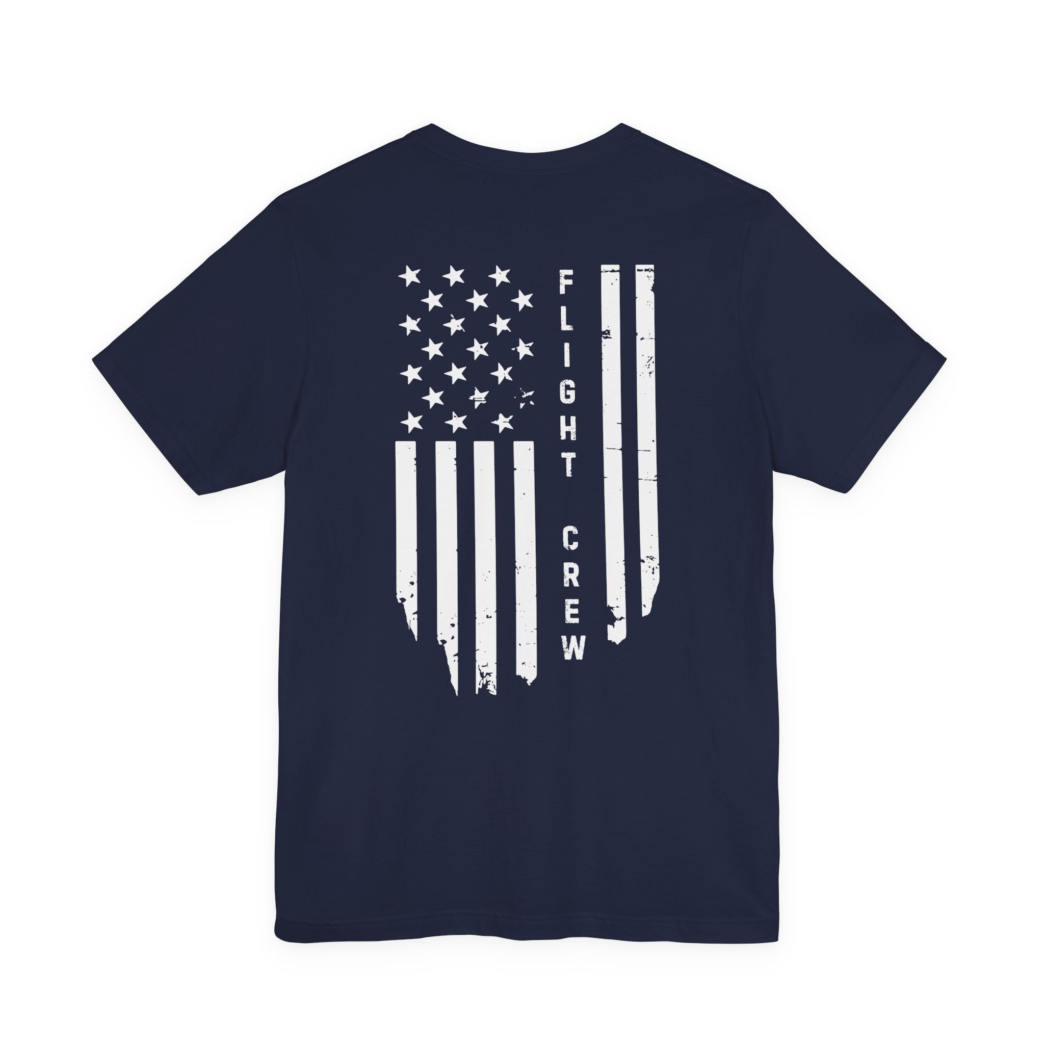 Patriotic "Flight Crew" Jersey Tee