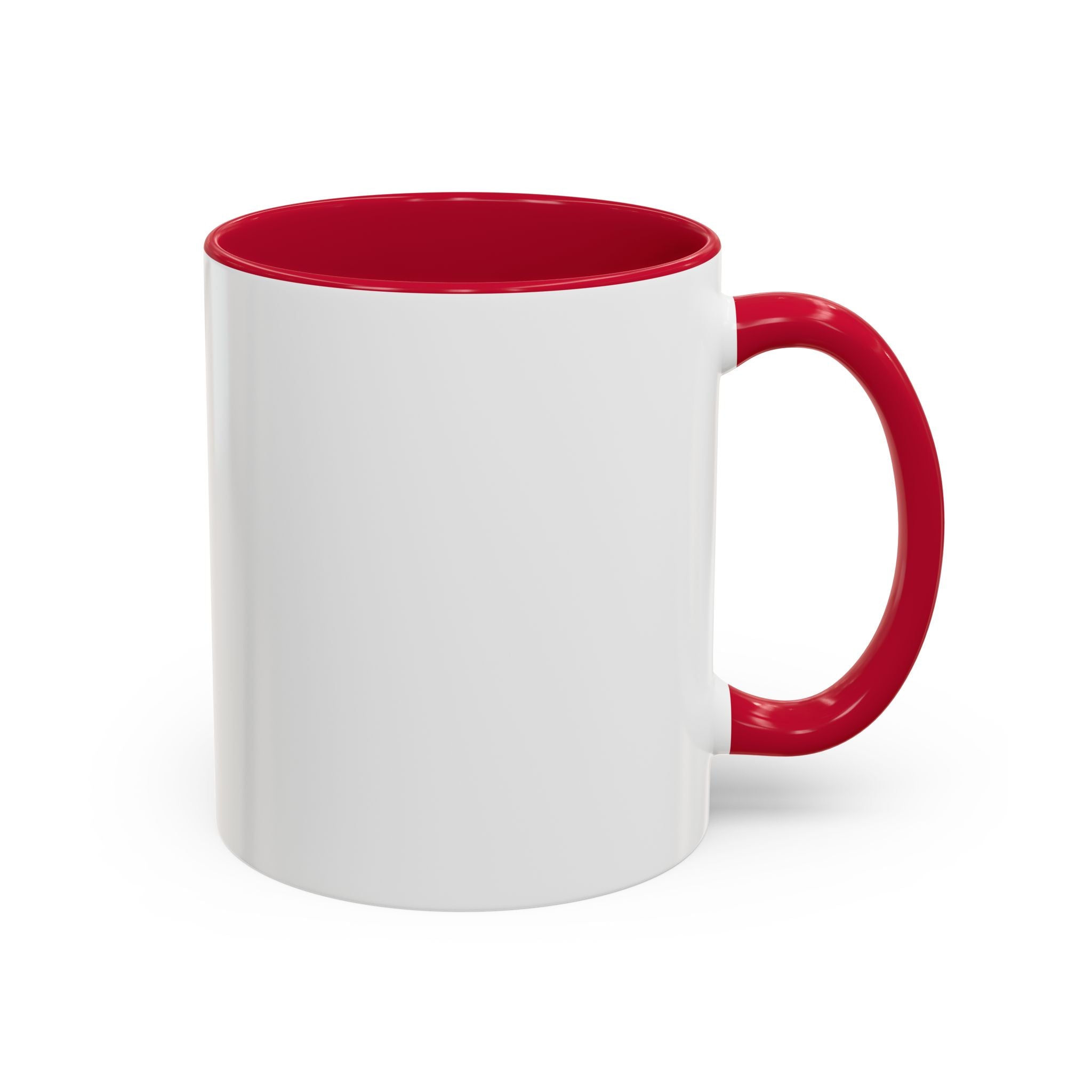"Zoom Zoom Zoom" Comic Style Color Accent Mug