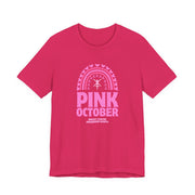 October Breast Cancer Awareness Jersey Tee