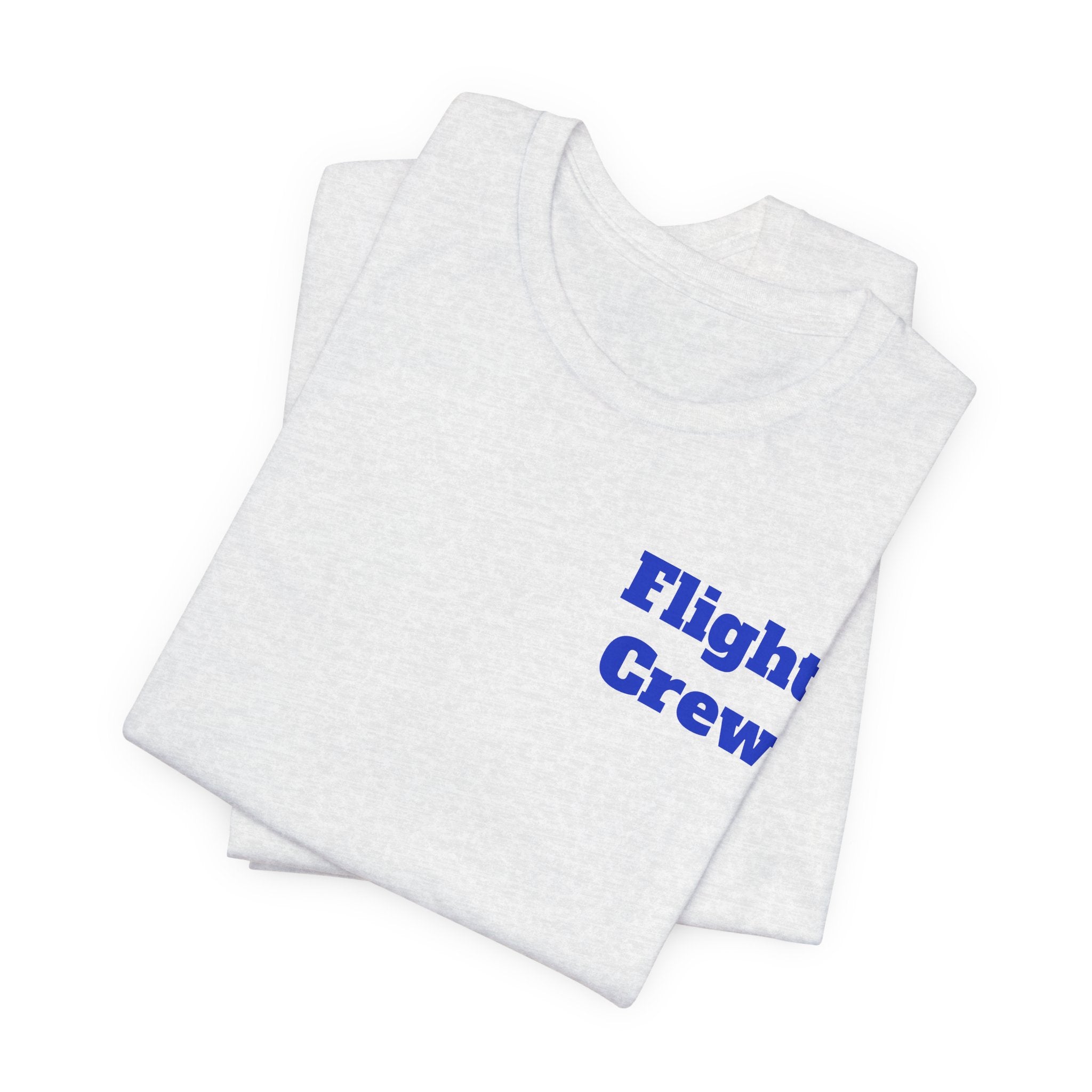 Patriotic Sunglasses & Mustache Flight Crew Tee
