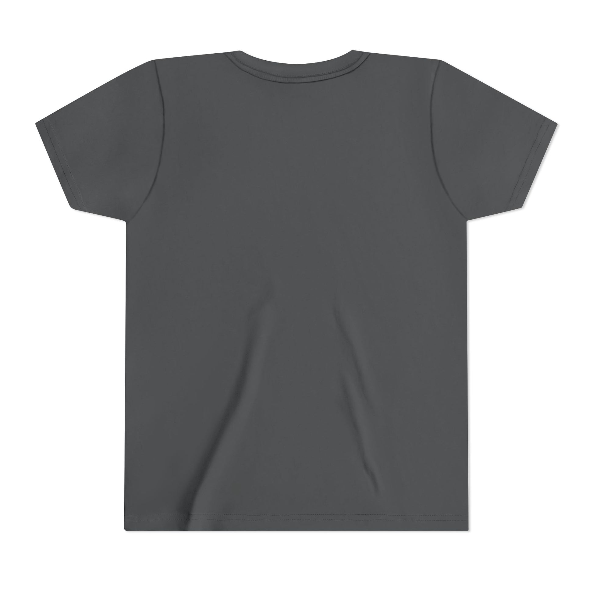 Plain gray t-shirt on a white background
