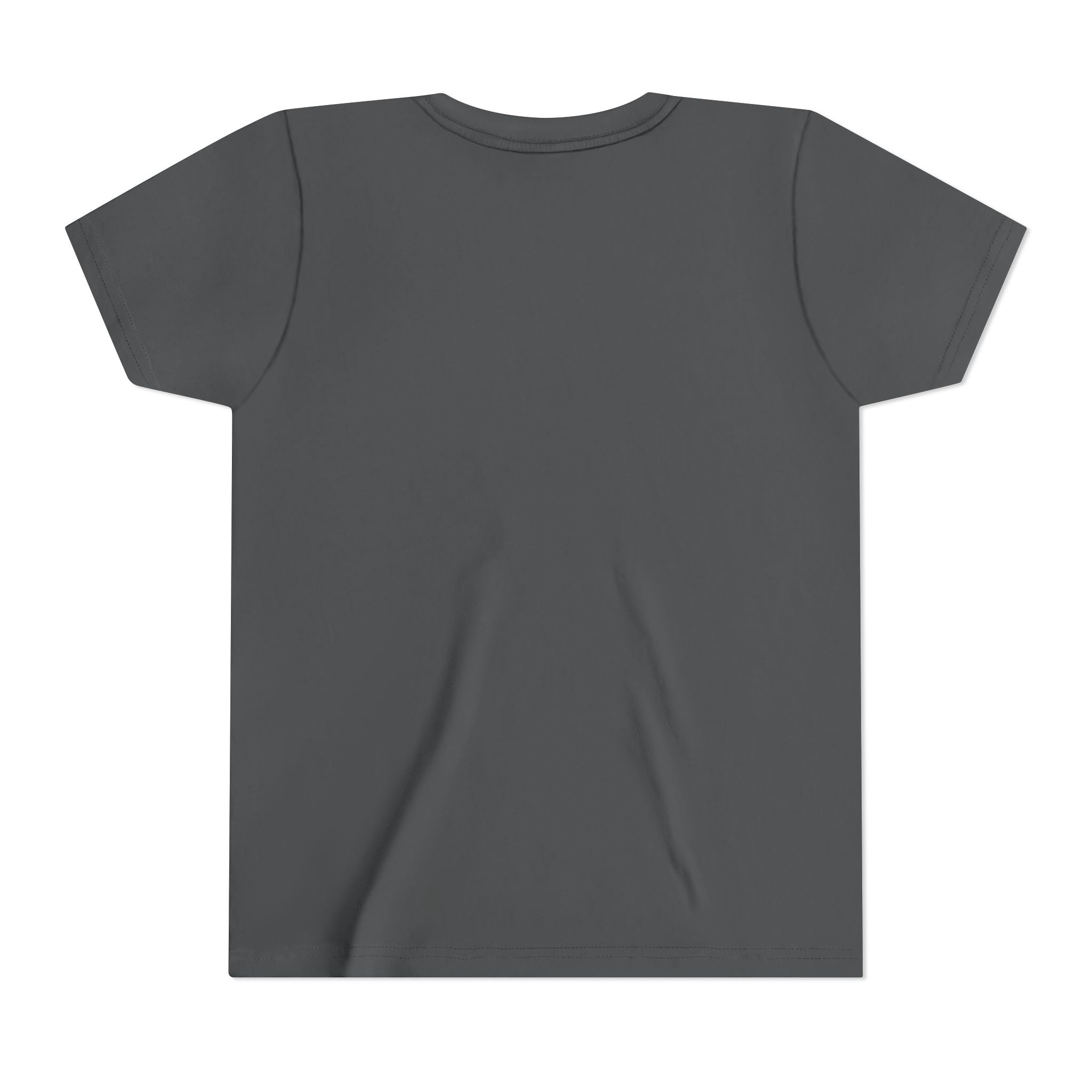 Plain gray t-shirt on a white background