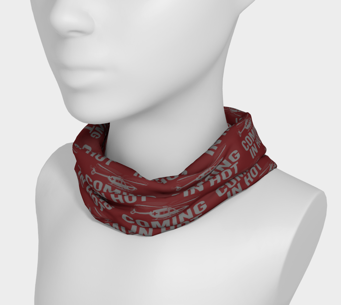 Red Coming in Hot Headband