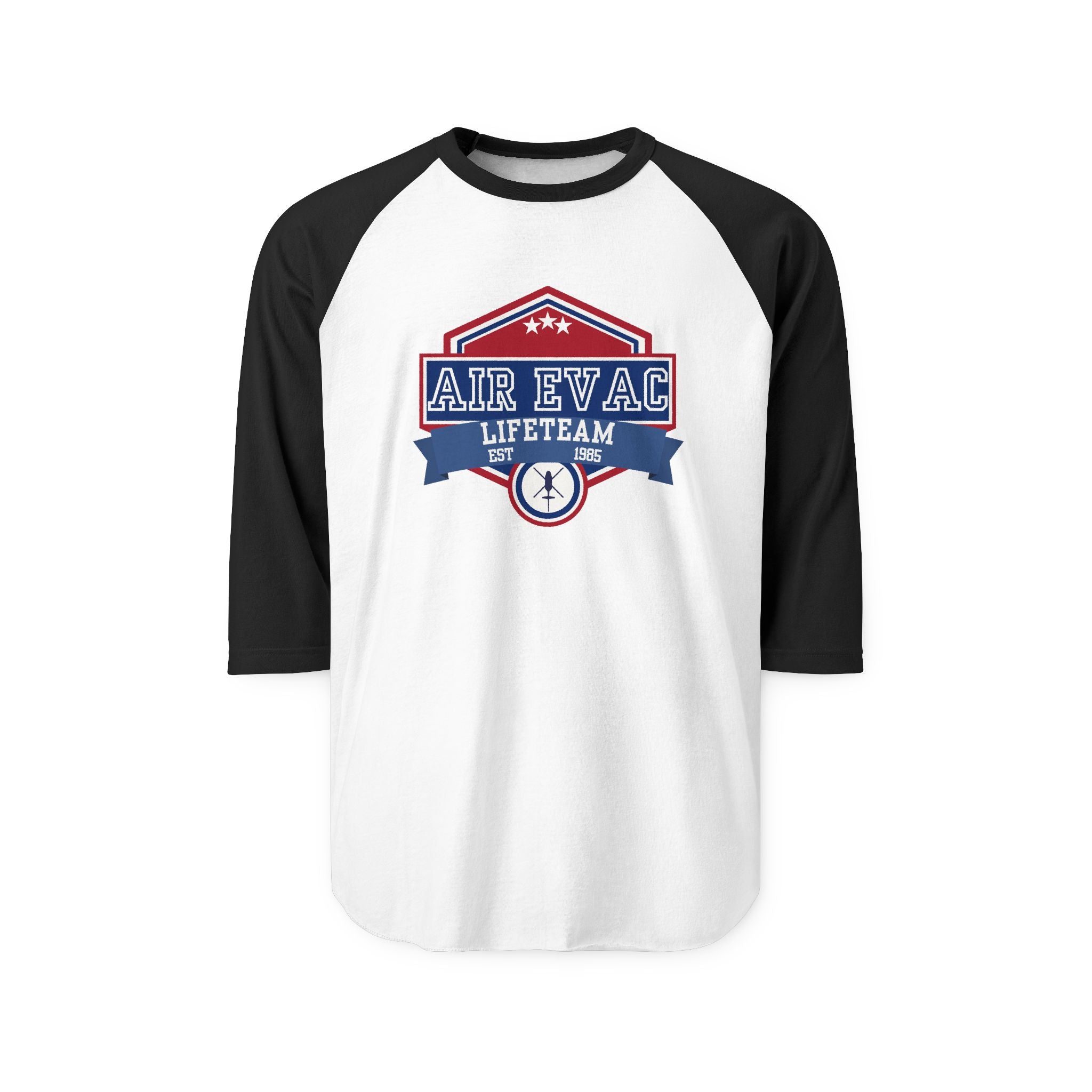 Patriotic Air Evac Lifeteam Baseball Tee