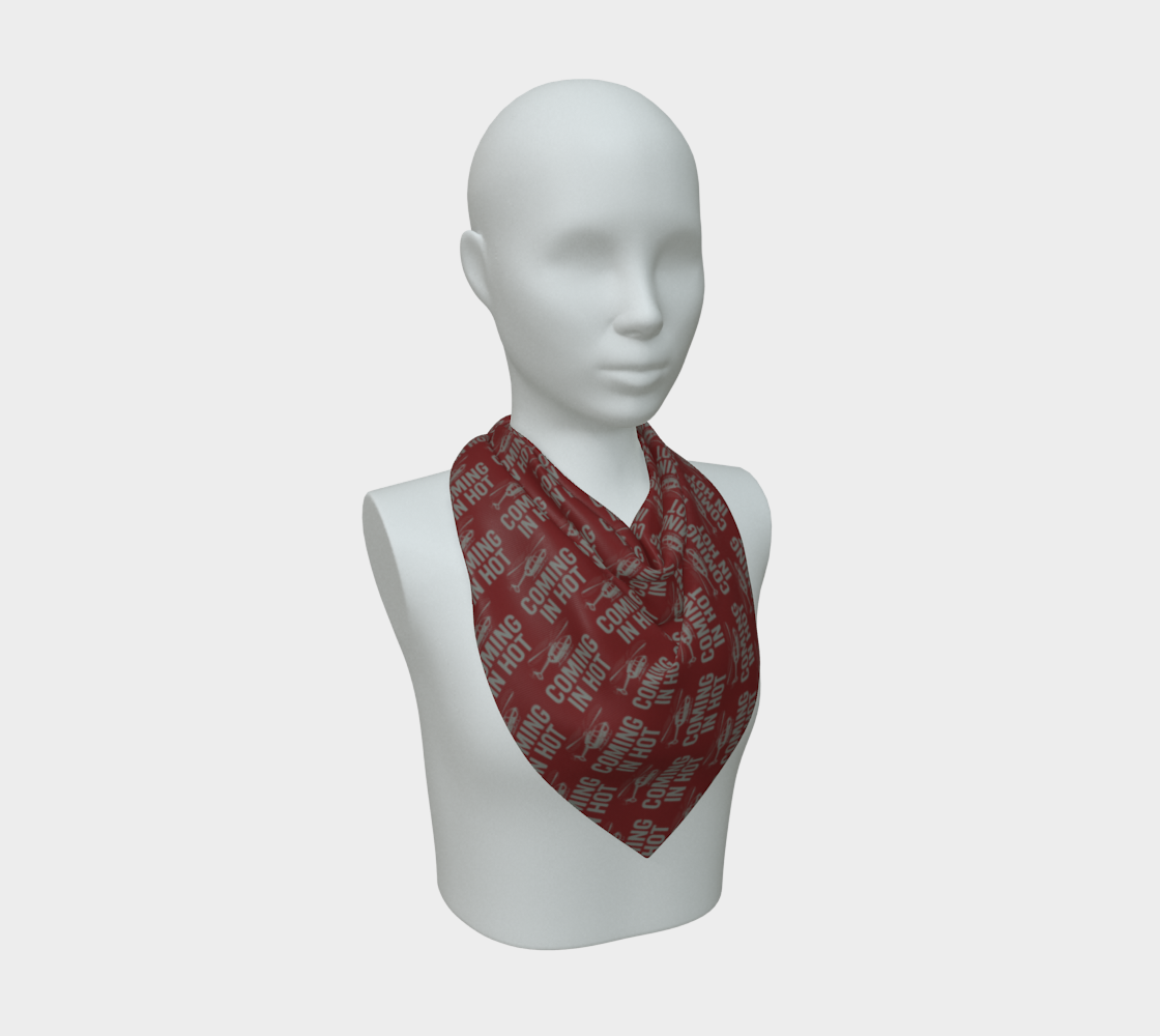 Red Coming in Hot Bandana