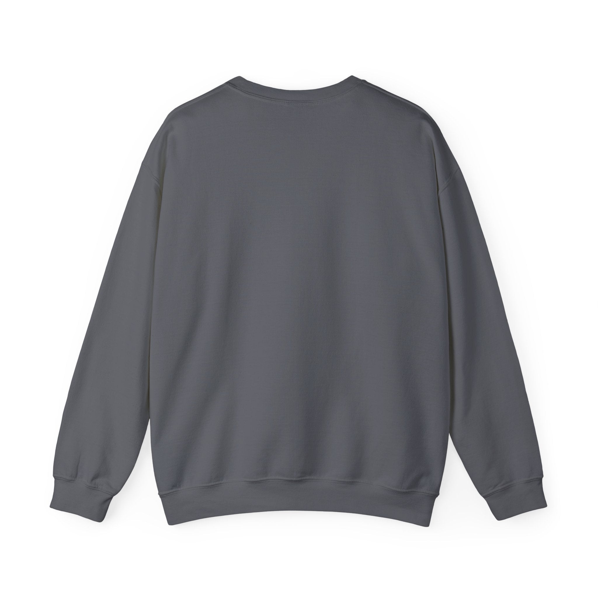 Gray sweatshirt on a white background