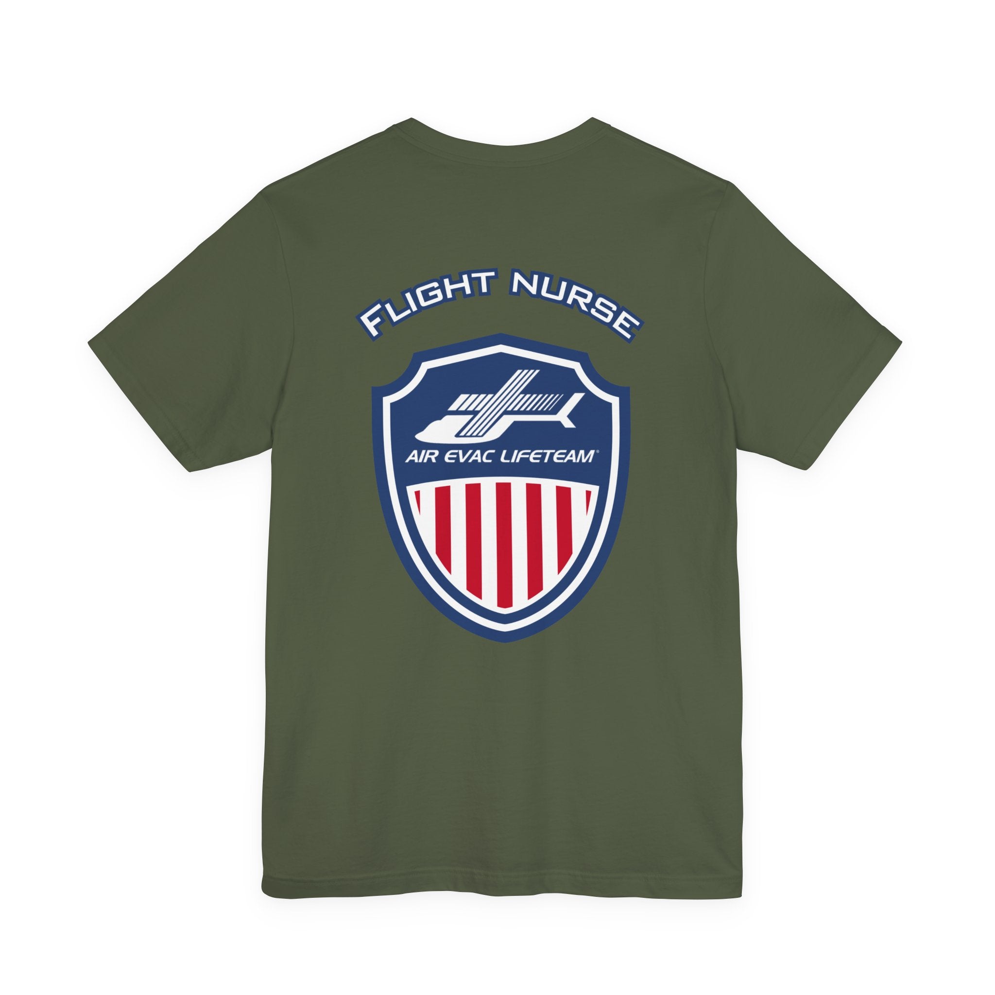 Patriotic Air Evac Lifeteam Shield Flight Nurse Tee