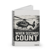 "When Seconds Count" Medical Helicopter Pocket Notebook