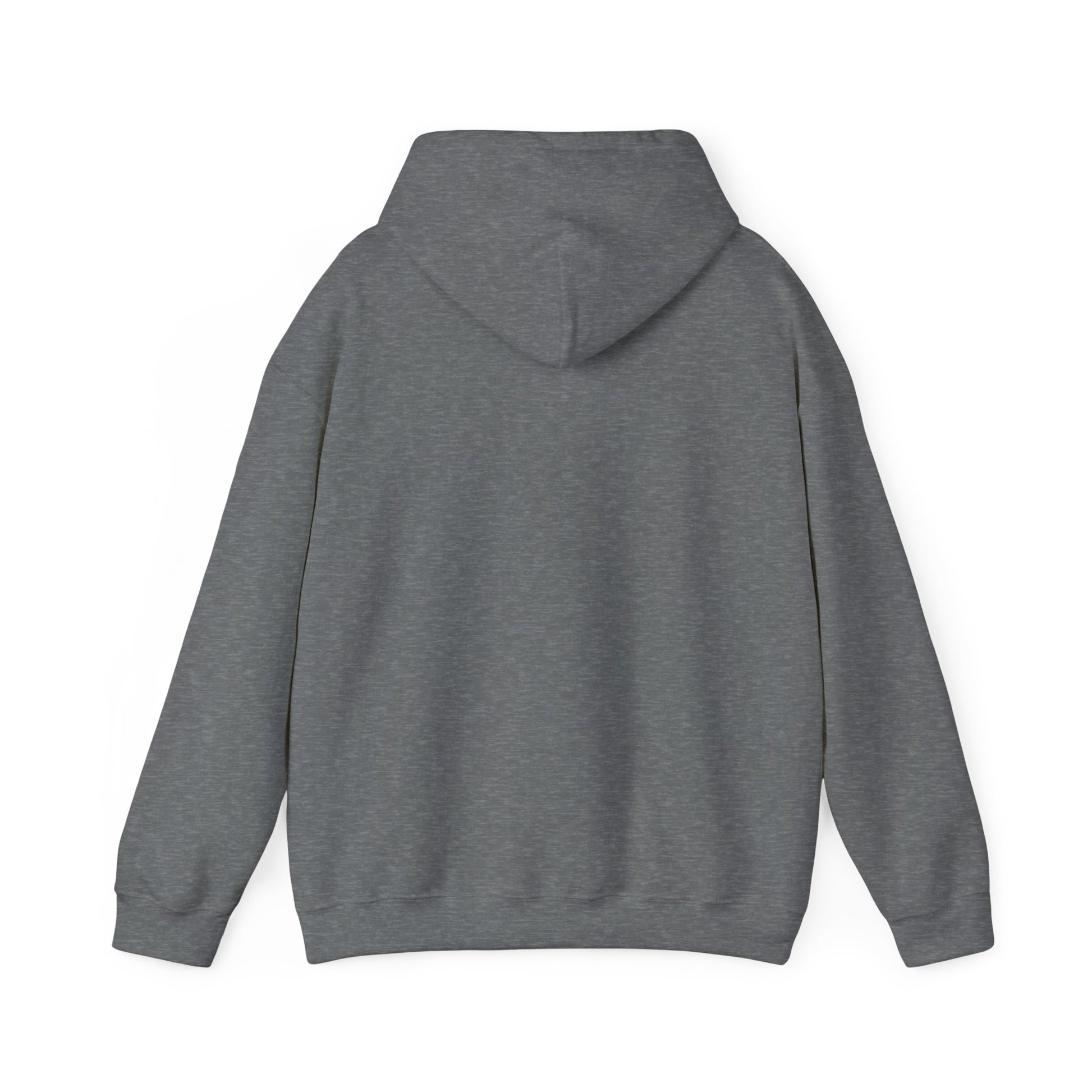 Gray hoodie on a white background