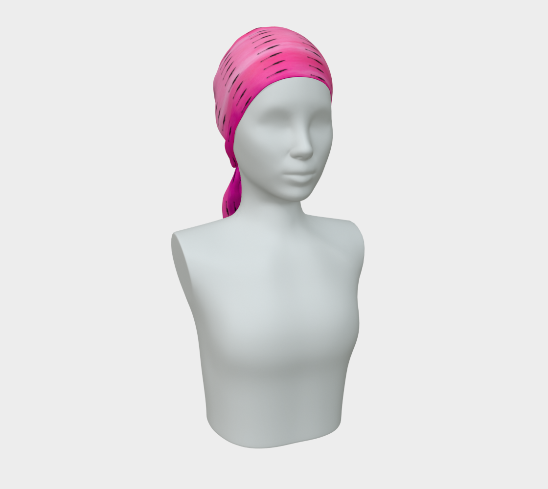 Pink Helicopter Bandana