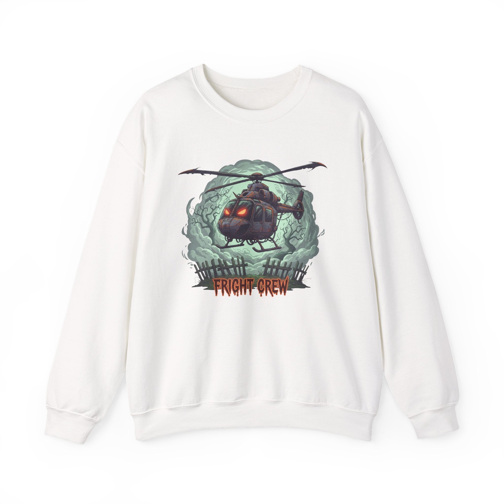 Fright Crew Halloween Crewneck Sweatshirt