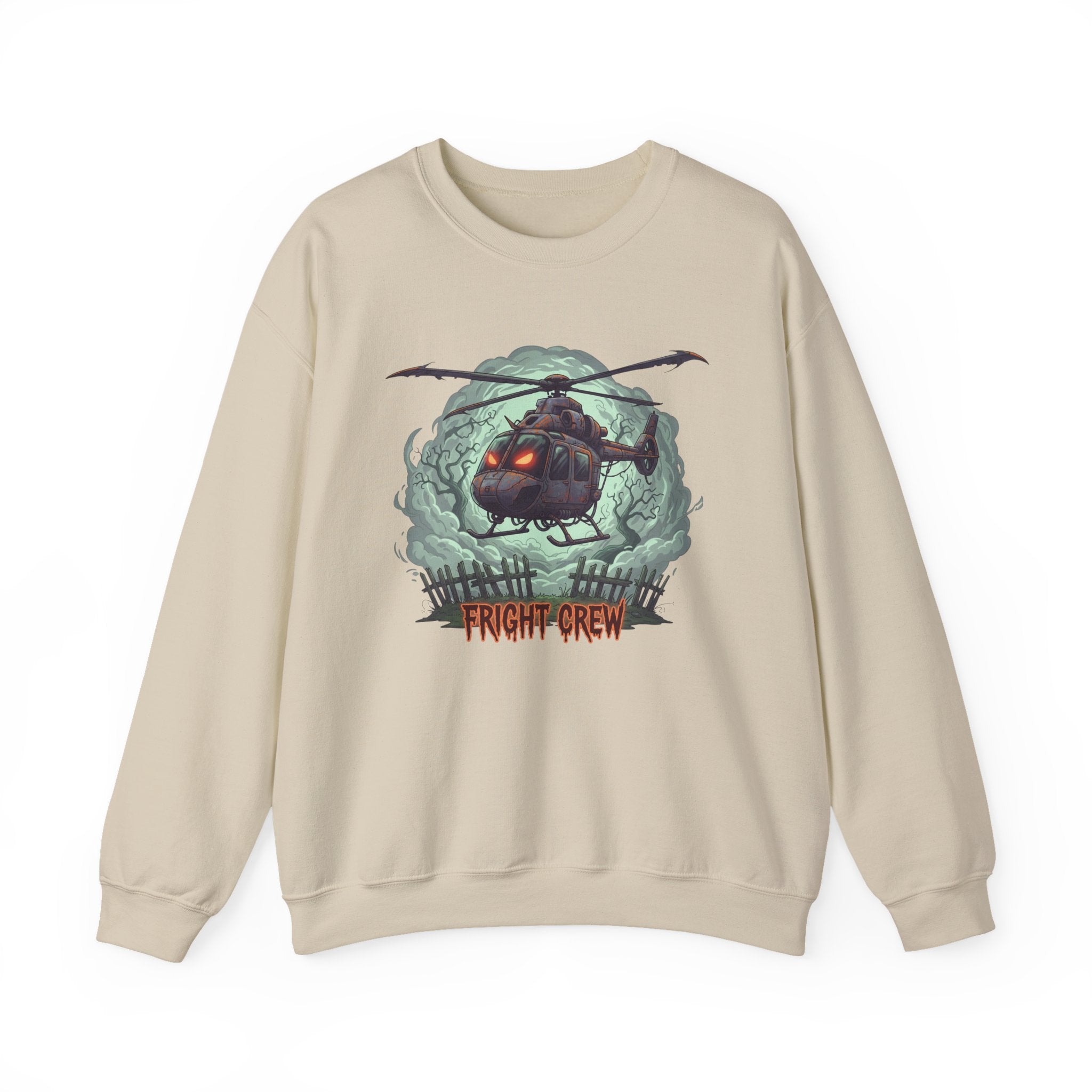 Fright Crew Halloween Crewneck Sweatshirt