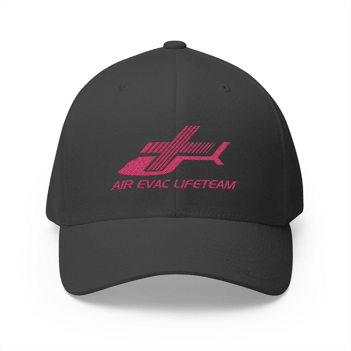 Pink Embroidered Air Evac Flexfit Hat