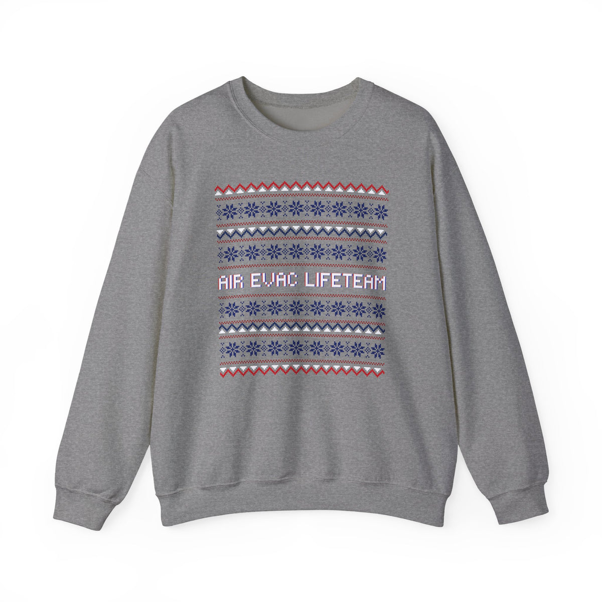Air Evac Lifeteam Ugly Holiday Crewneck Sweatshirt