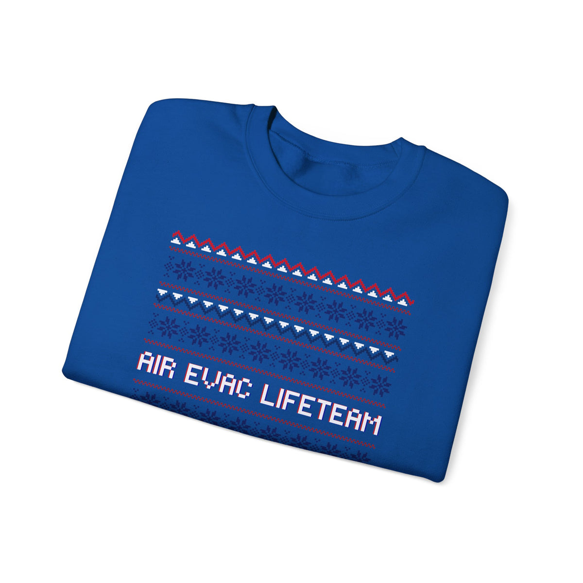 Air Evac Lifeteam Ugly Holiday Crewneck Sweatshirt