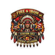 Fire & Iron MC Station 183 Decal Sticker