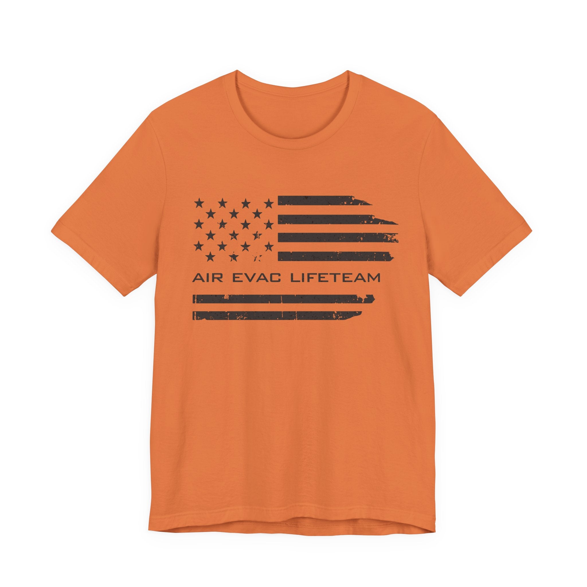 Air Evac Lifeteam Distressed Flag Jersey Tee