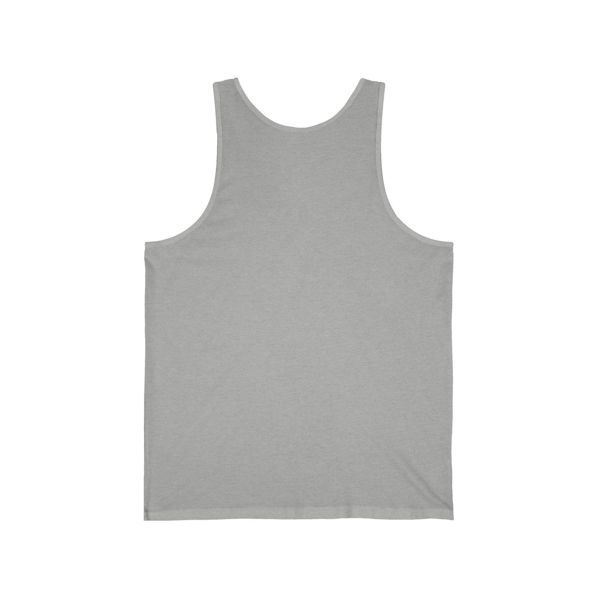 Gray tank top on a white background