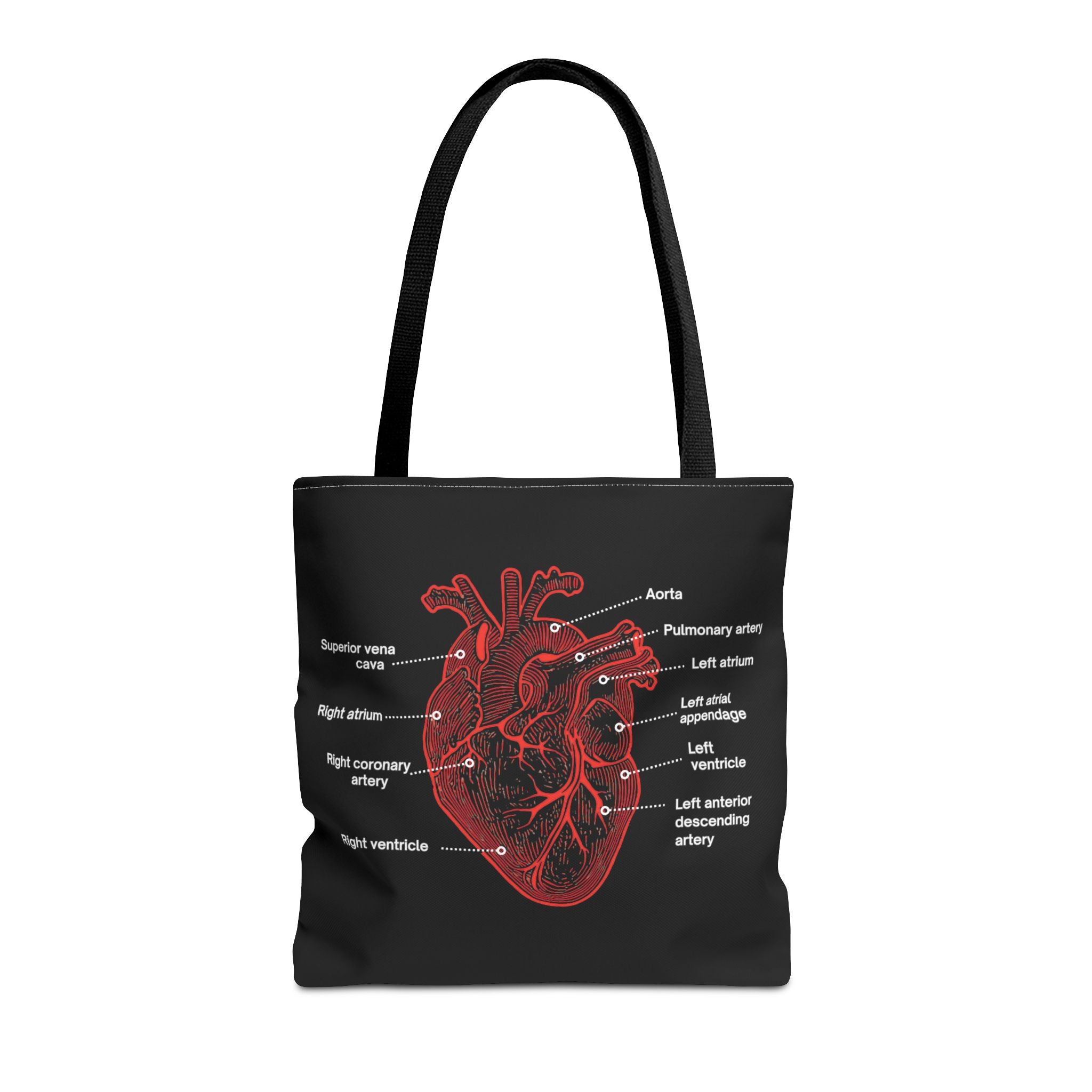 Rotor Wash & Wear x EMS Avenger Anatomical Heart Tote Bag
