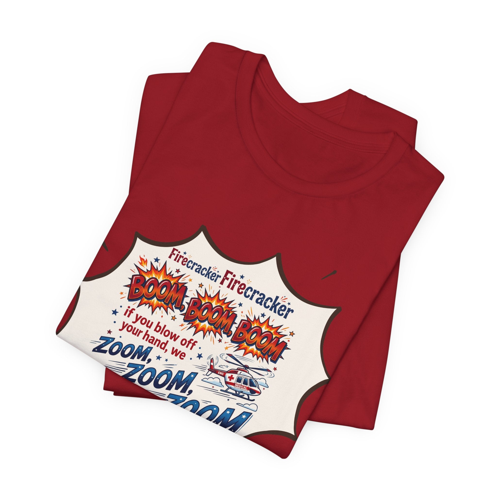 "Zoom Zoom Zoom" Comic Style EMS Tee
