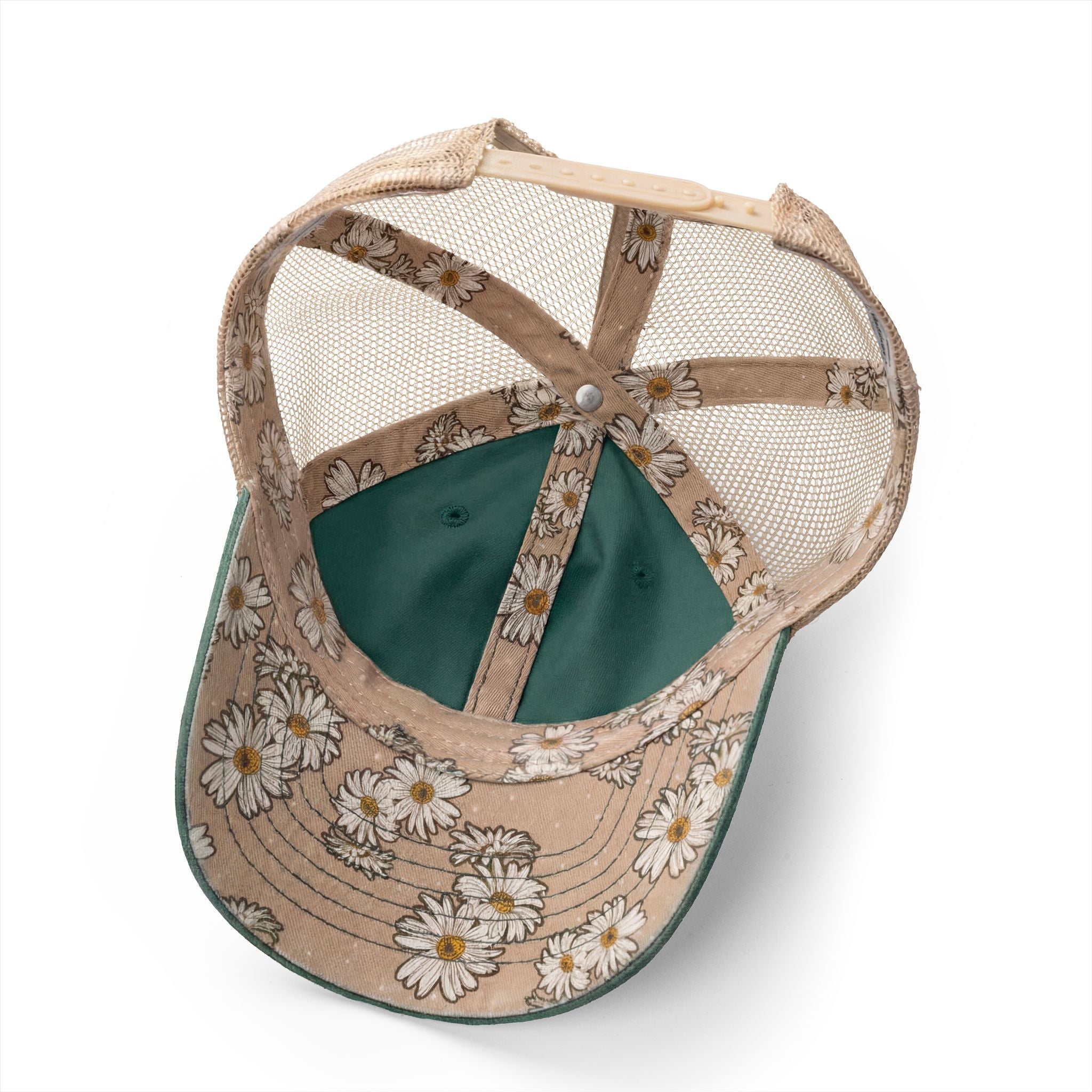 Women's "Caffeine, Chaos & Crew" Embroidered Trucker Hat