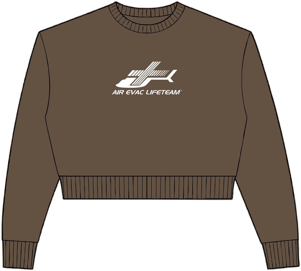 Women's Air Evac Lifeteam Cropped Crewneck Sweatshirt