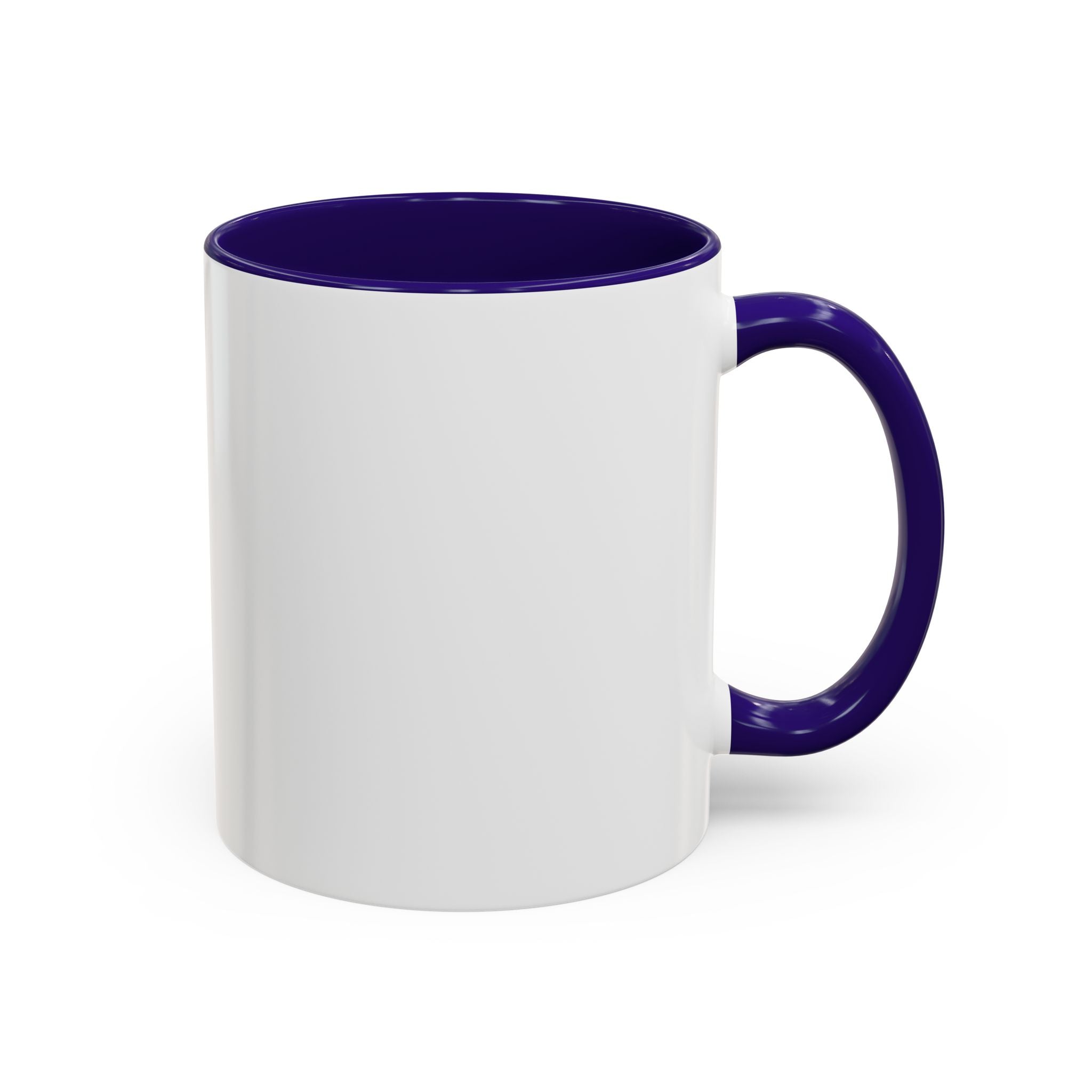 "Zoom Zoom Zoom" Comic Style Color Accent Mug