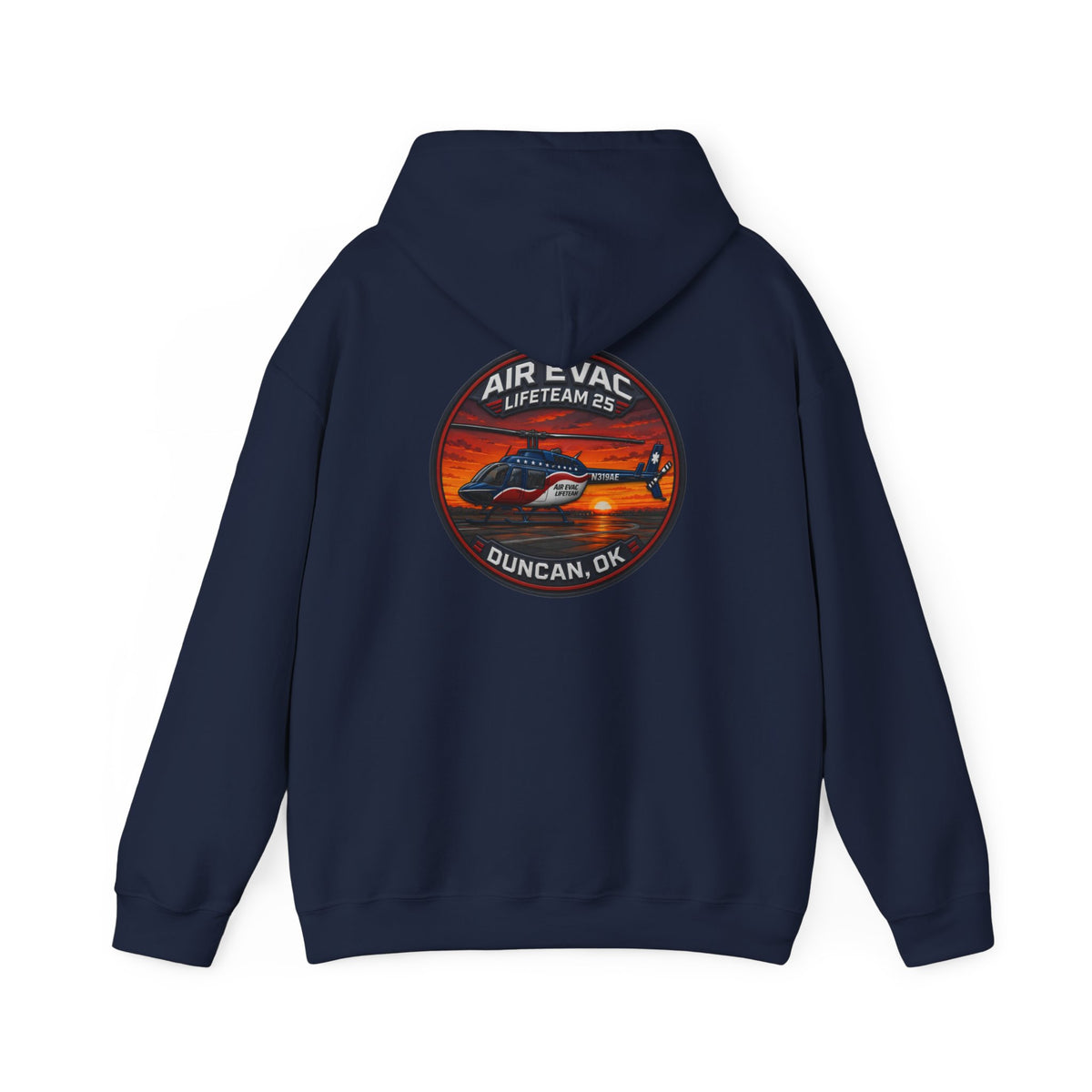 Air Evac 25 Duncan, OK Base Hoodie