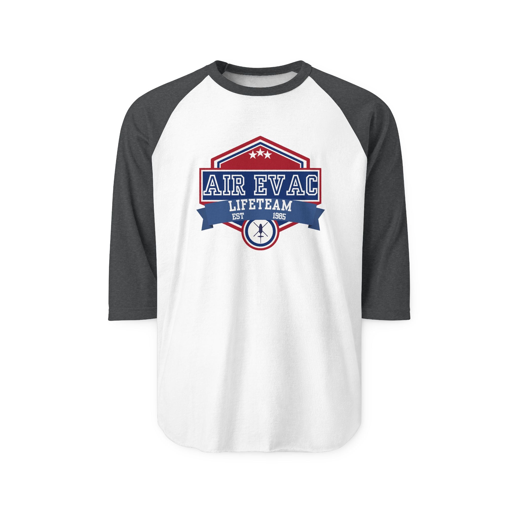 Patriotic Air Evac Lifeteam Baseball Tee
