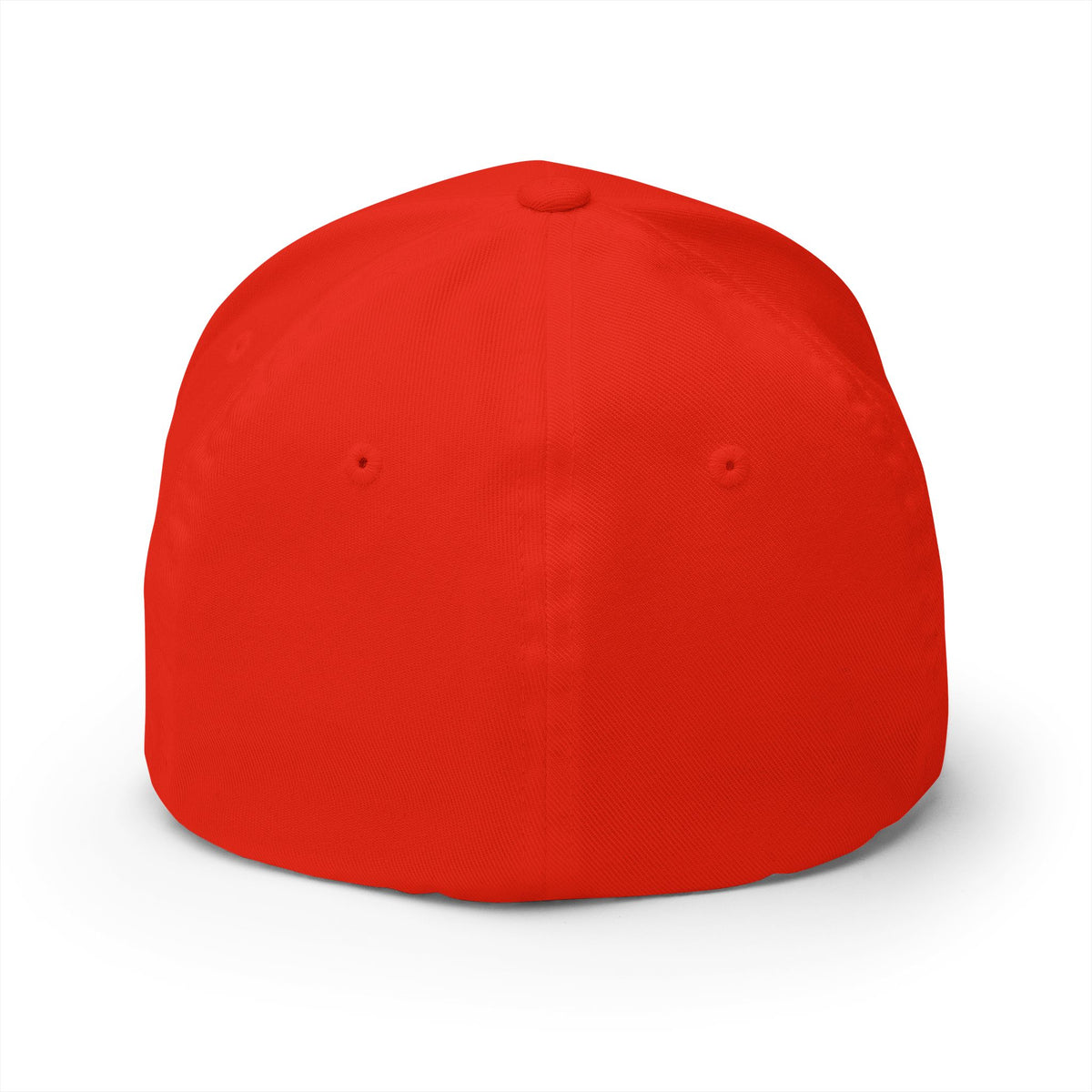 White Embroidered Air Evac Closed-Back Flexfit Hat