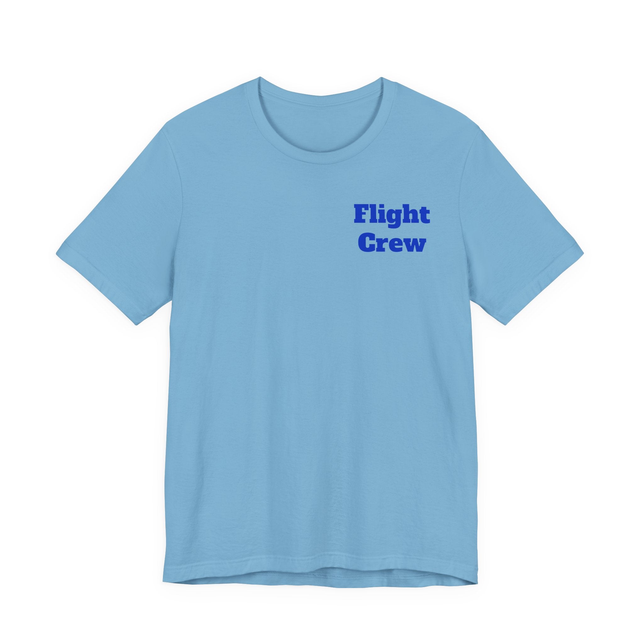Patriotic Sunglasses & Mustache Flight Crew Tee