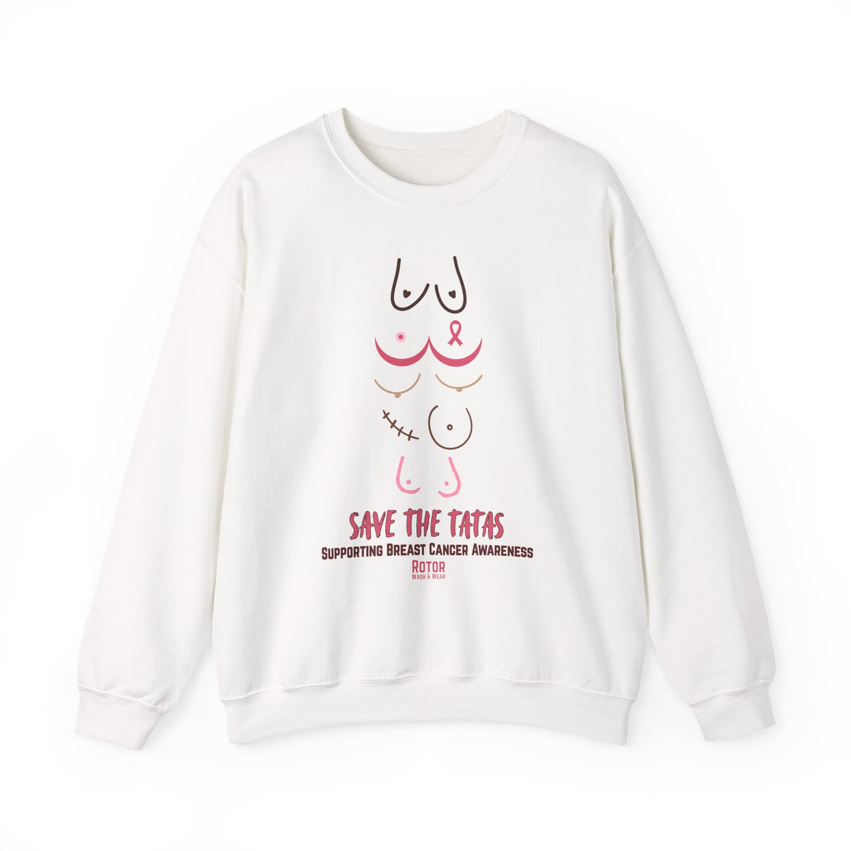 Save the Tatas Crewneck Sweatshirt