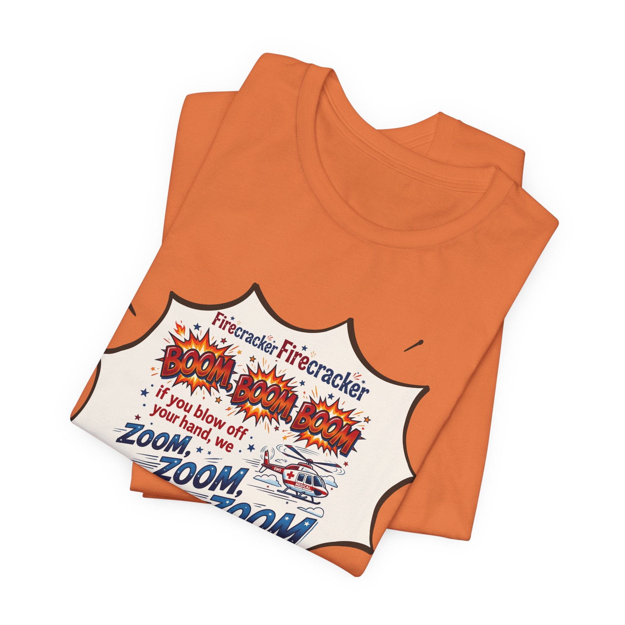 "Zoom Zoom Zoom" Comic Style EMS Tee