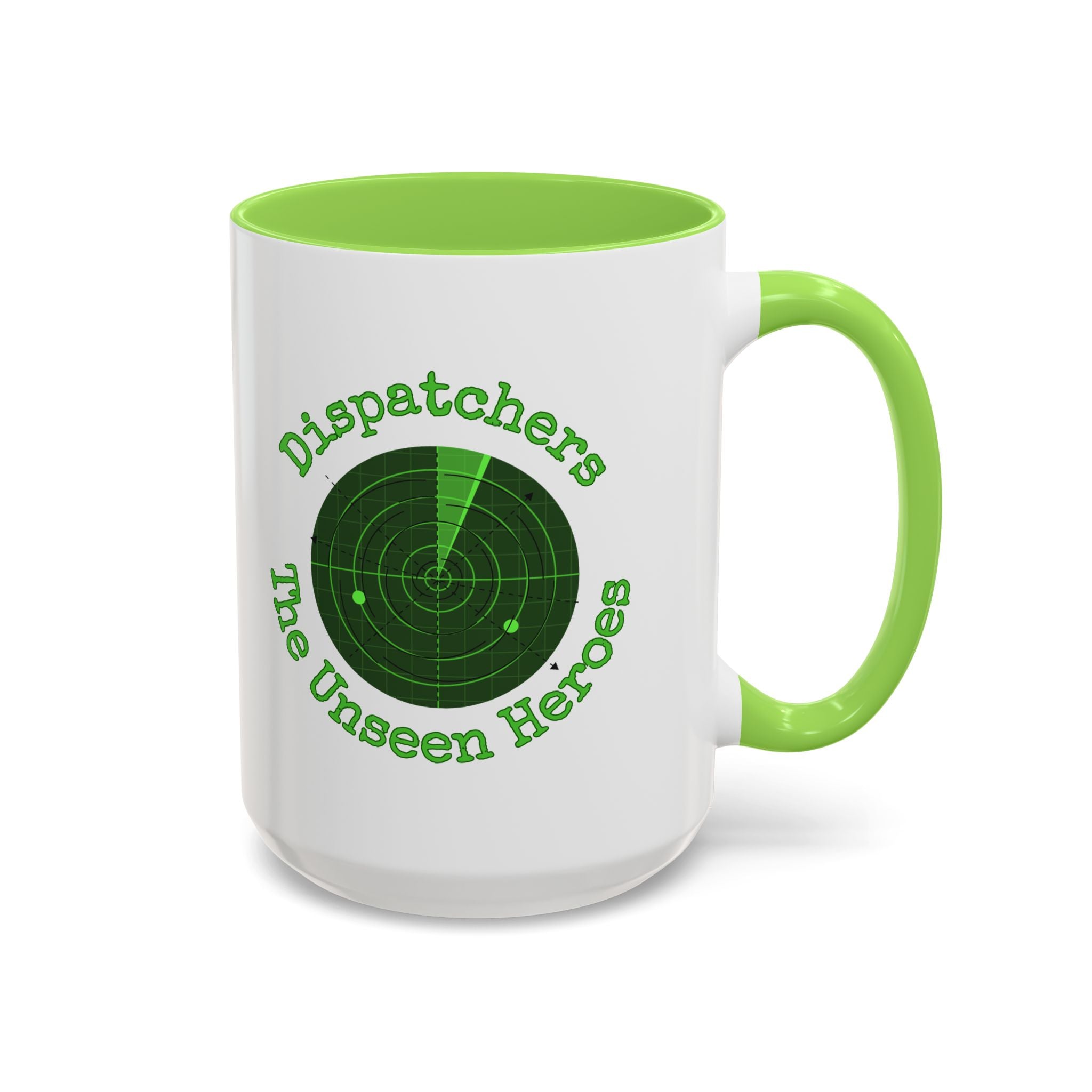 Dispatchers – The Unseen Heroes Accent Coffee Mug