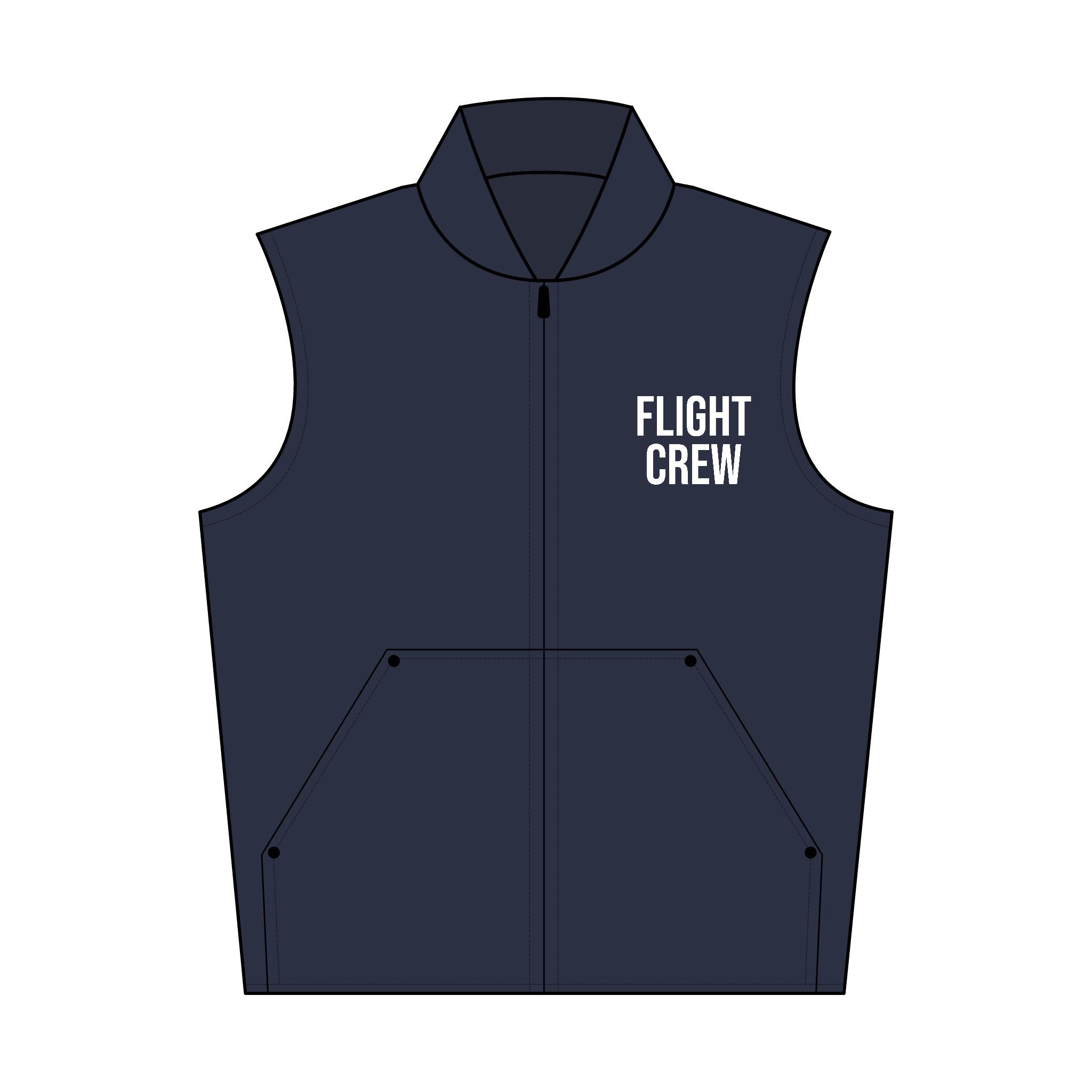 Flight Crew Duck Cloth Vest