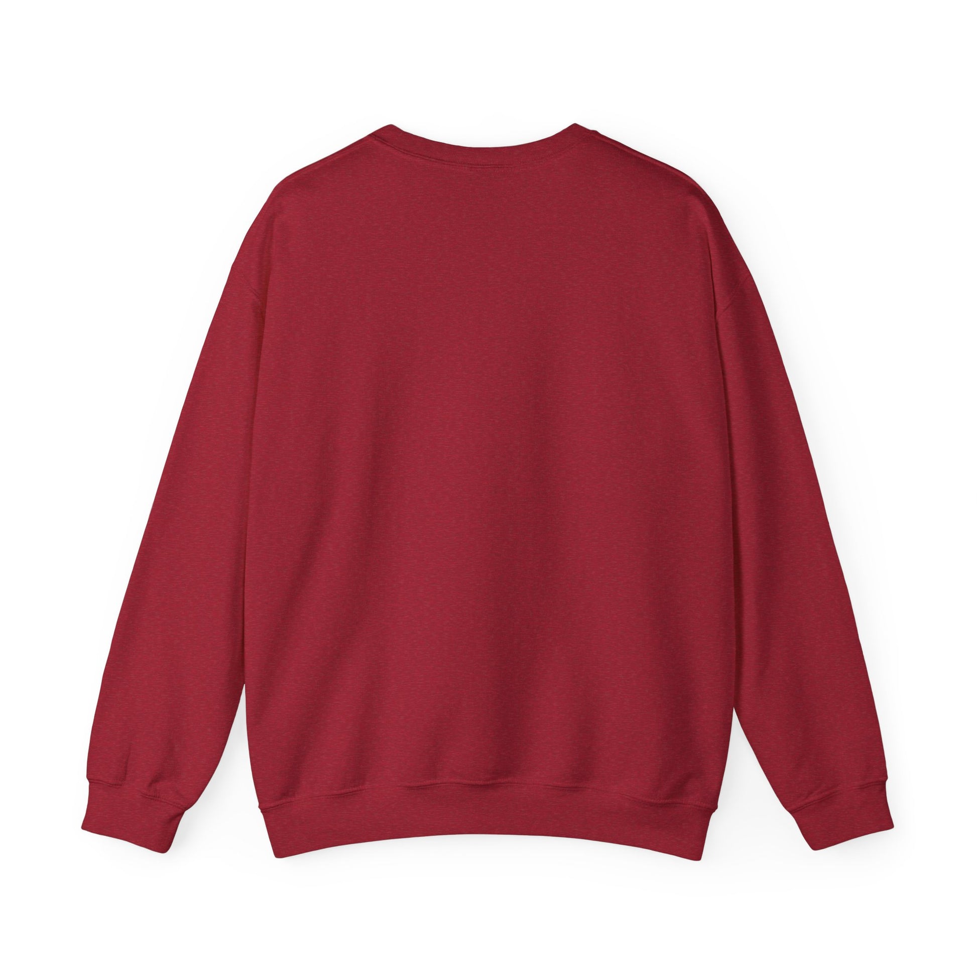 Red sweatshirt on a white background