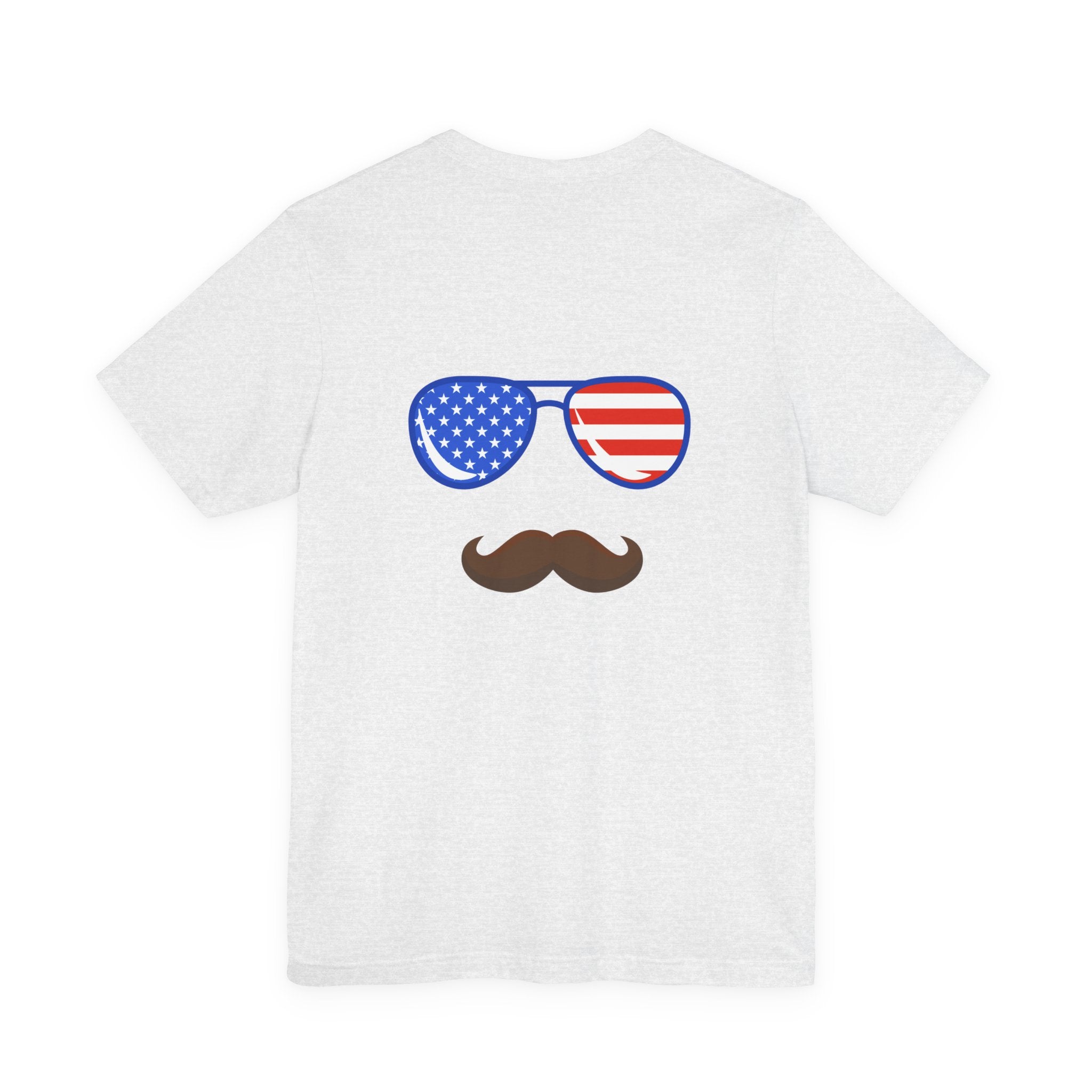Patriotic Sunglasses & Mustache EMS Tee