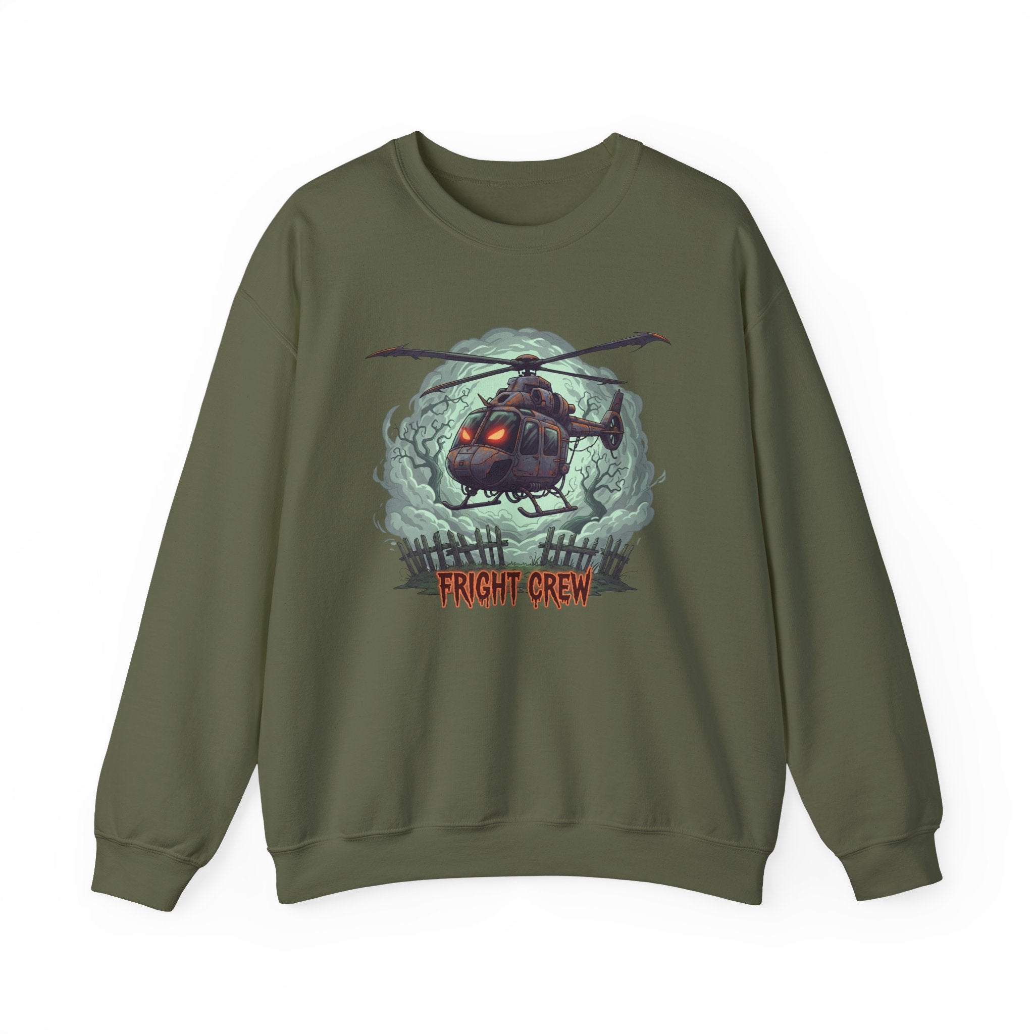 Fright Crew Halloween Crewneck Sweatshirt