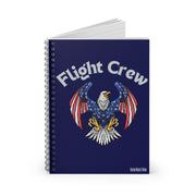 "Flight Crew" Patriotic Eagle Pocket Notebook