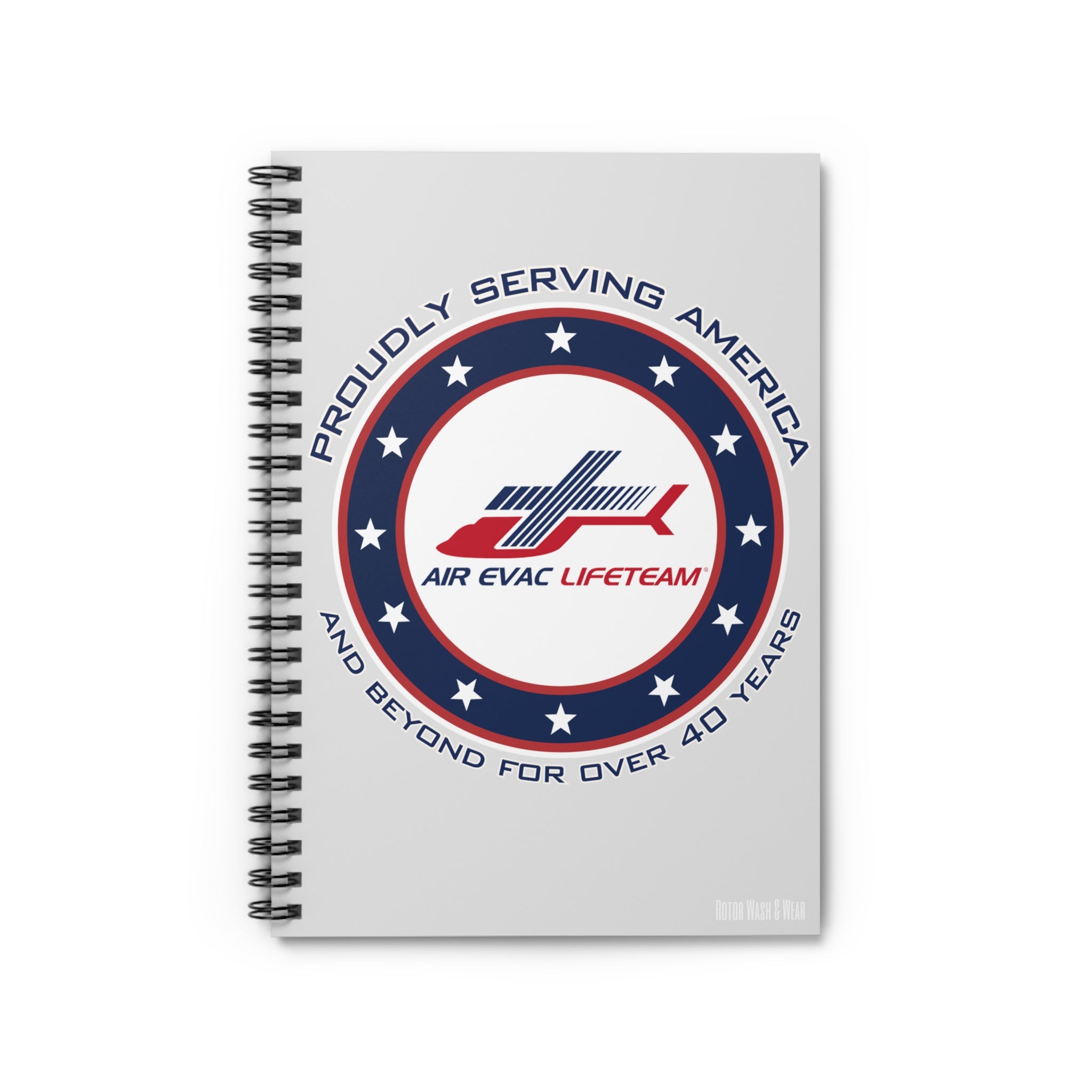 Patriotic Air Evac Lifeteam Pocket Notebook