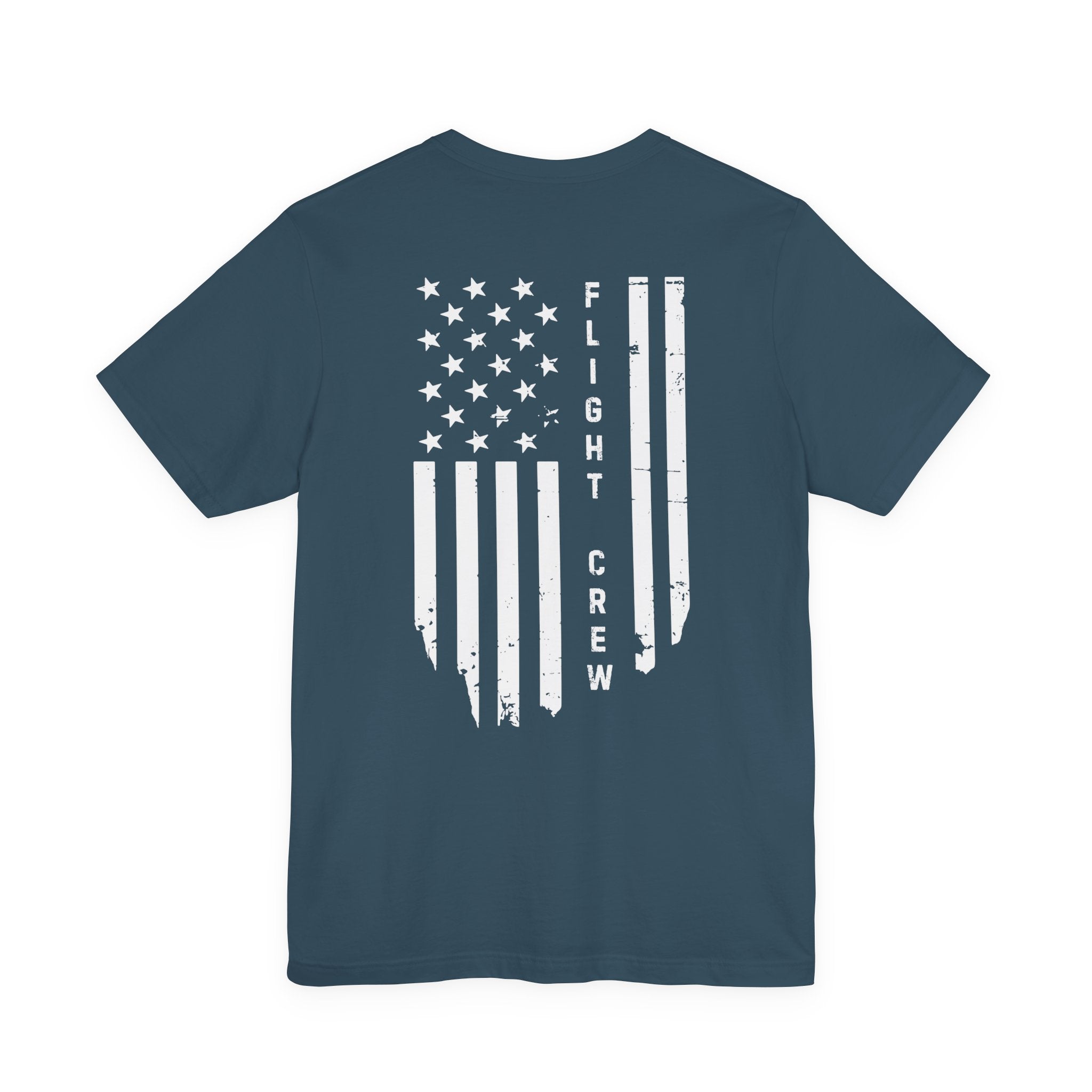 Patriotic "Flight Crew" Jersey Tee